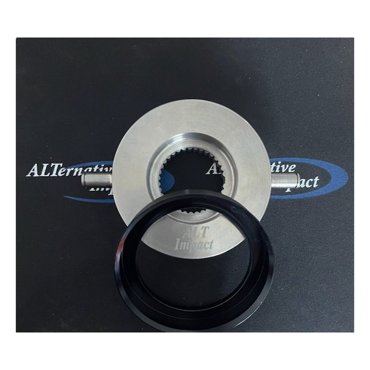 Alternative Impact Grade 5 Titanium Billet Secondary Clutch Spider and Spring Retainer Cup, Polaris (photo 2)