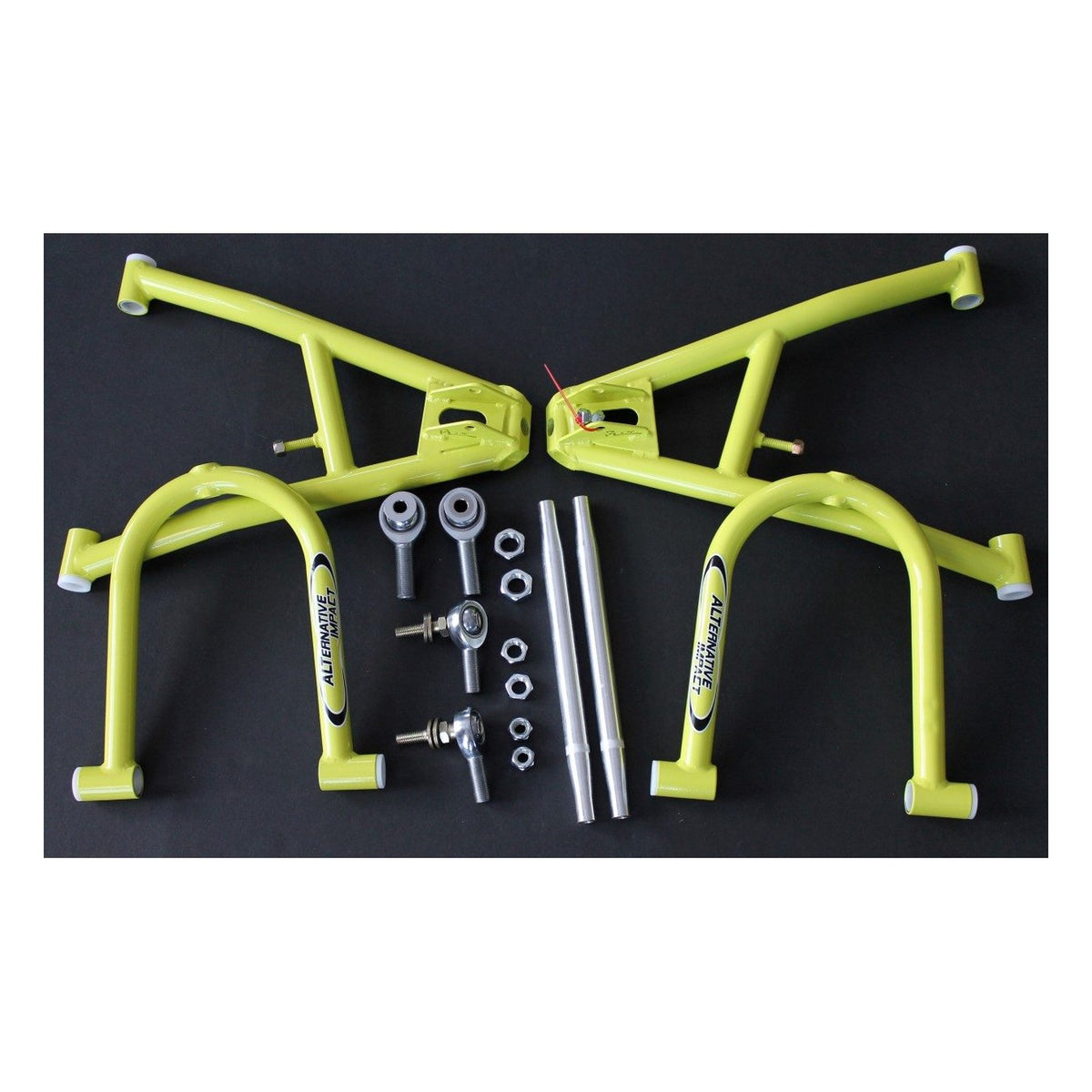 Alternative Impact 36" True Clearance Chromoly A-Arm Kit, Polaris RMK AXYS / Matryx 2016–2026, Lime Squeeze