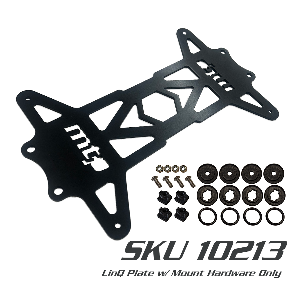 BLACK LinQ Adapter Plate Only w/ Mount Hardware