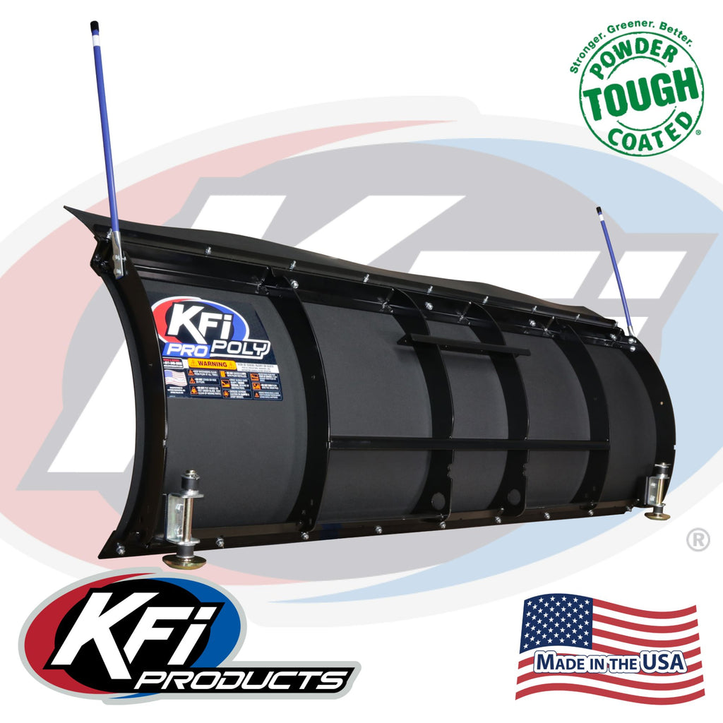 KFI Pro-Poly plow blade, back