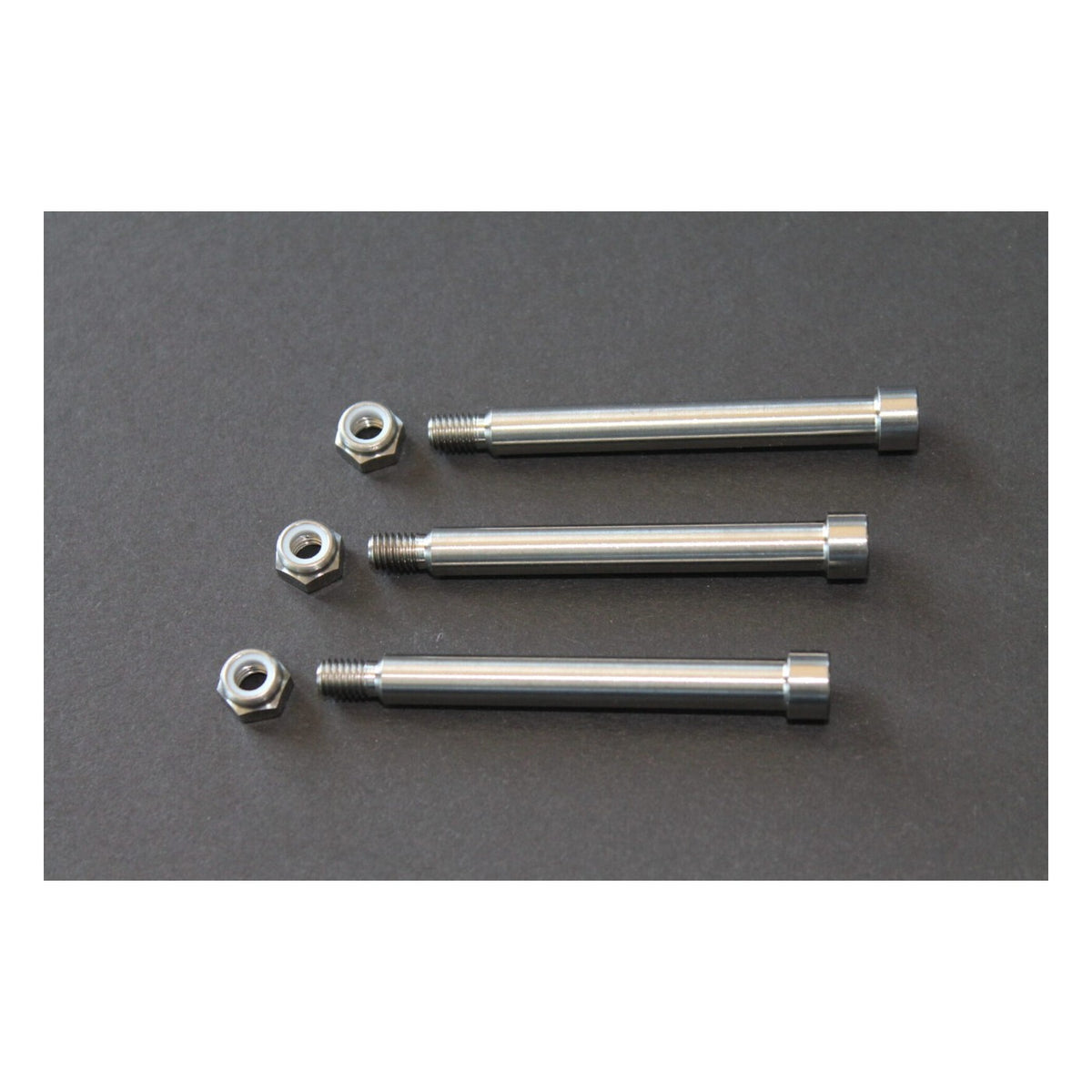 Alternative Impact Titanium Clutch Weight Pins with Titanium Nuts, Polaris P-22