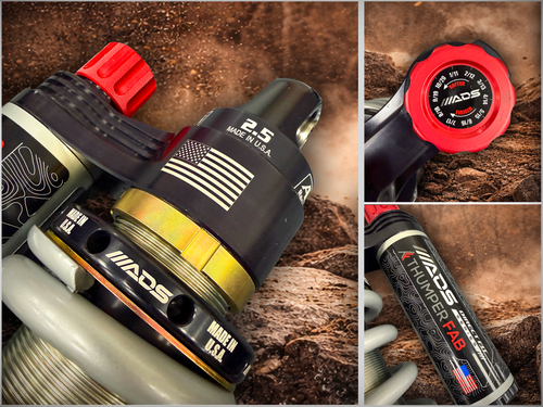Can-Am Defender HD11 Long Travel Shock Set - ADS Racing (SINGLE CAB)