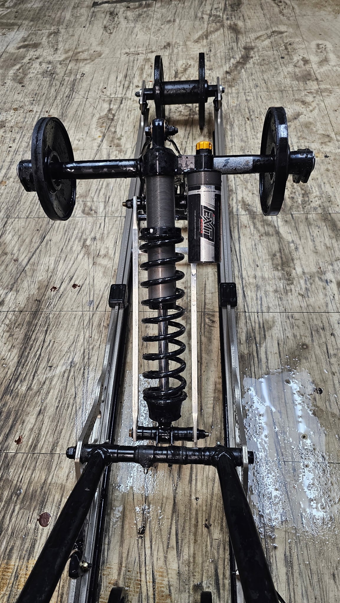 SKI DOO T-MOTION COILOVER 154-165" X1 EXIT REAR SHOCK (2026 +)