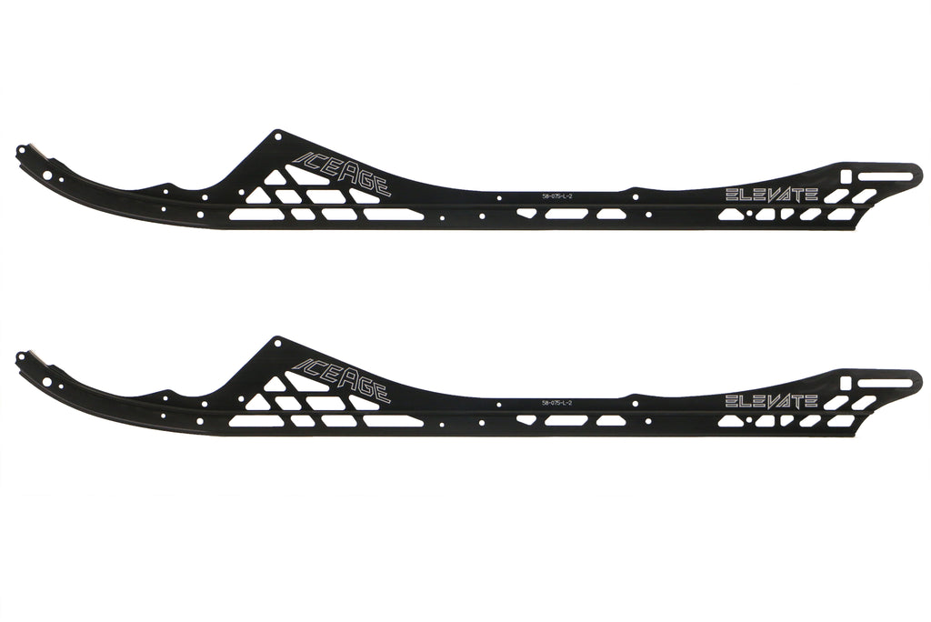 IceAge Ascender ELEVATE 153 rails, black