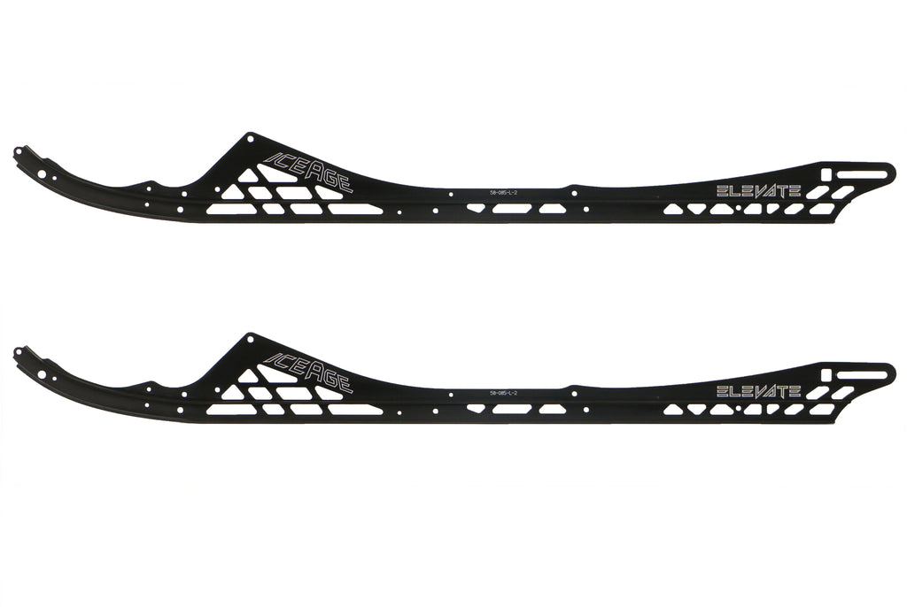 IceAge Ascender ELEVATE 162 rails, black