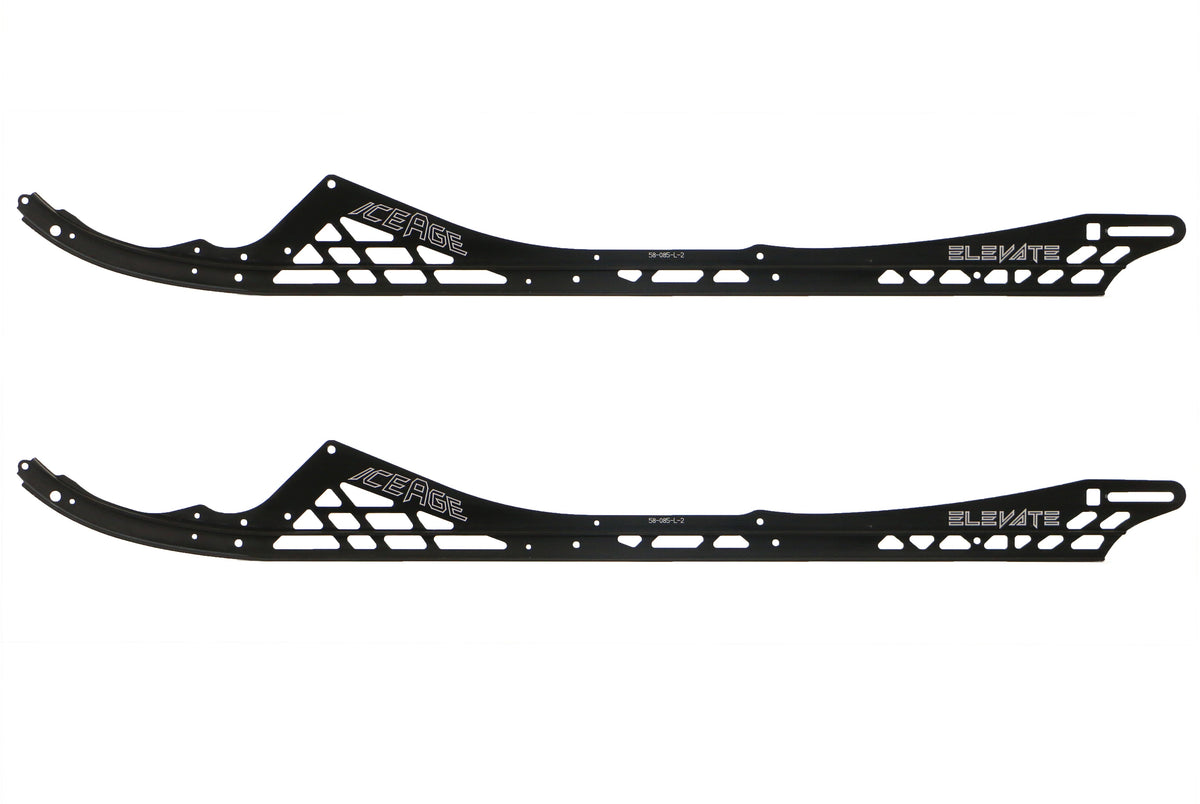 IceAge Ascender ELEVATE Rails — Arctic Cat Twin-Rail / Yamaha Sidewinder M-TX