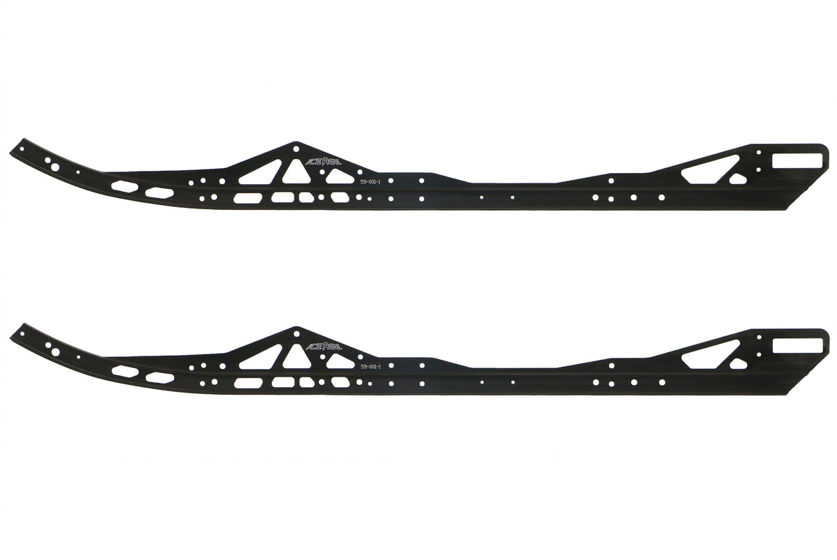 IceAge Rails — Polaris Pro-Ride Switchback Assault, Flat