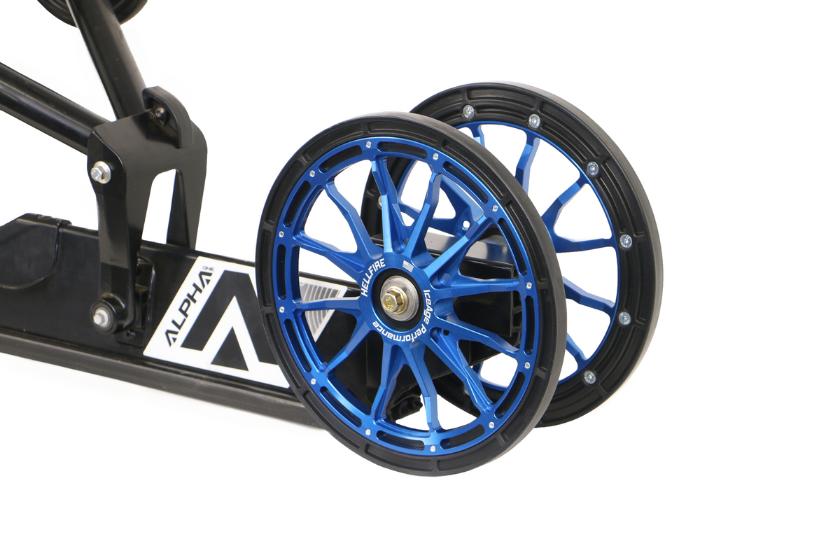 IceAge HELLFIRE 10 inch wheel, blue
