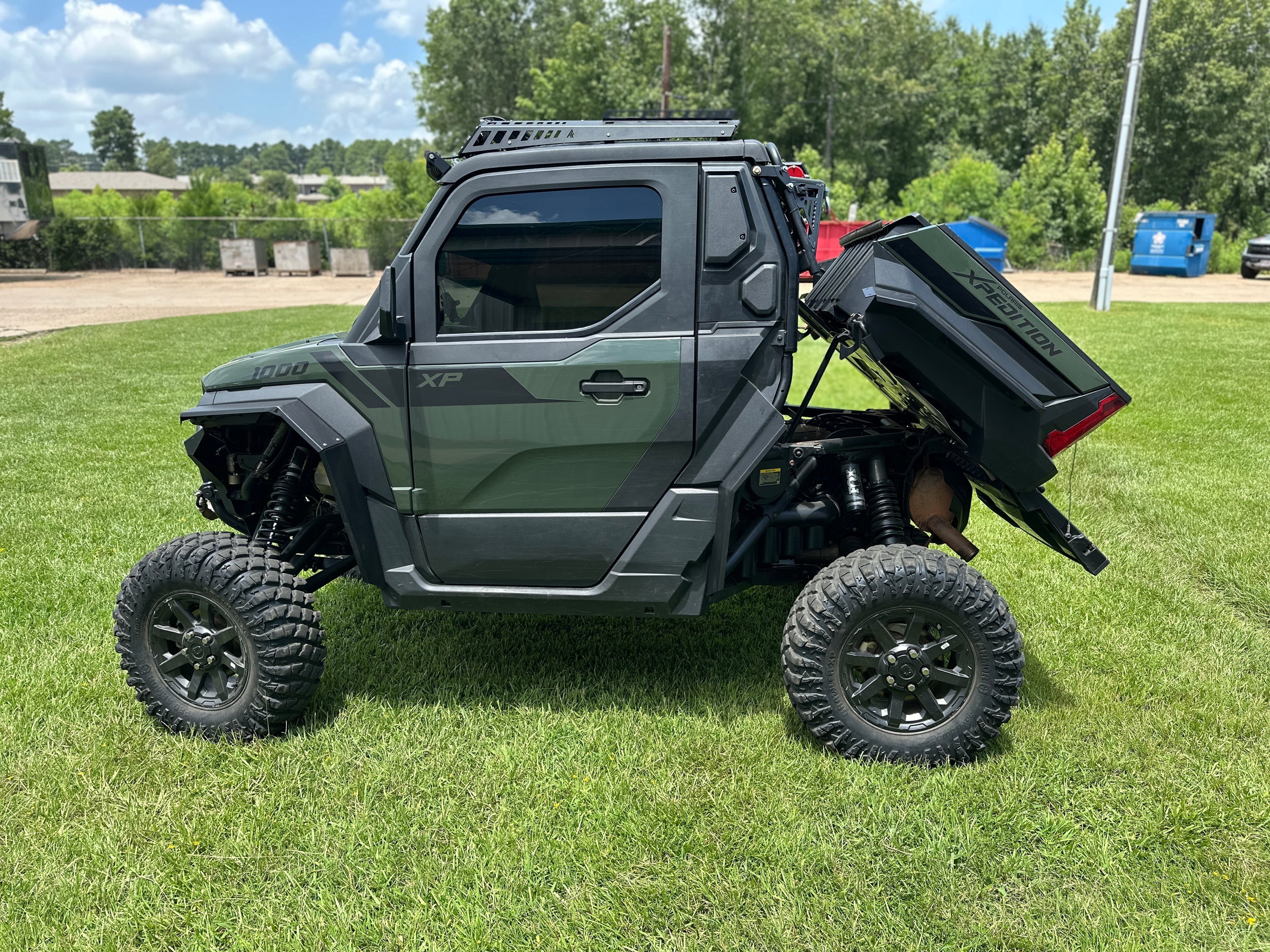 Polaris Xpedition Winch Headache Rack