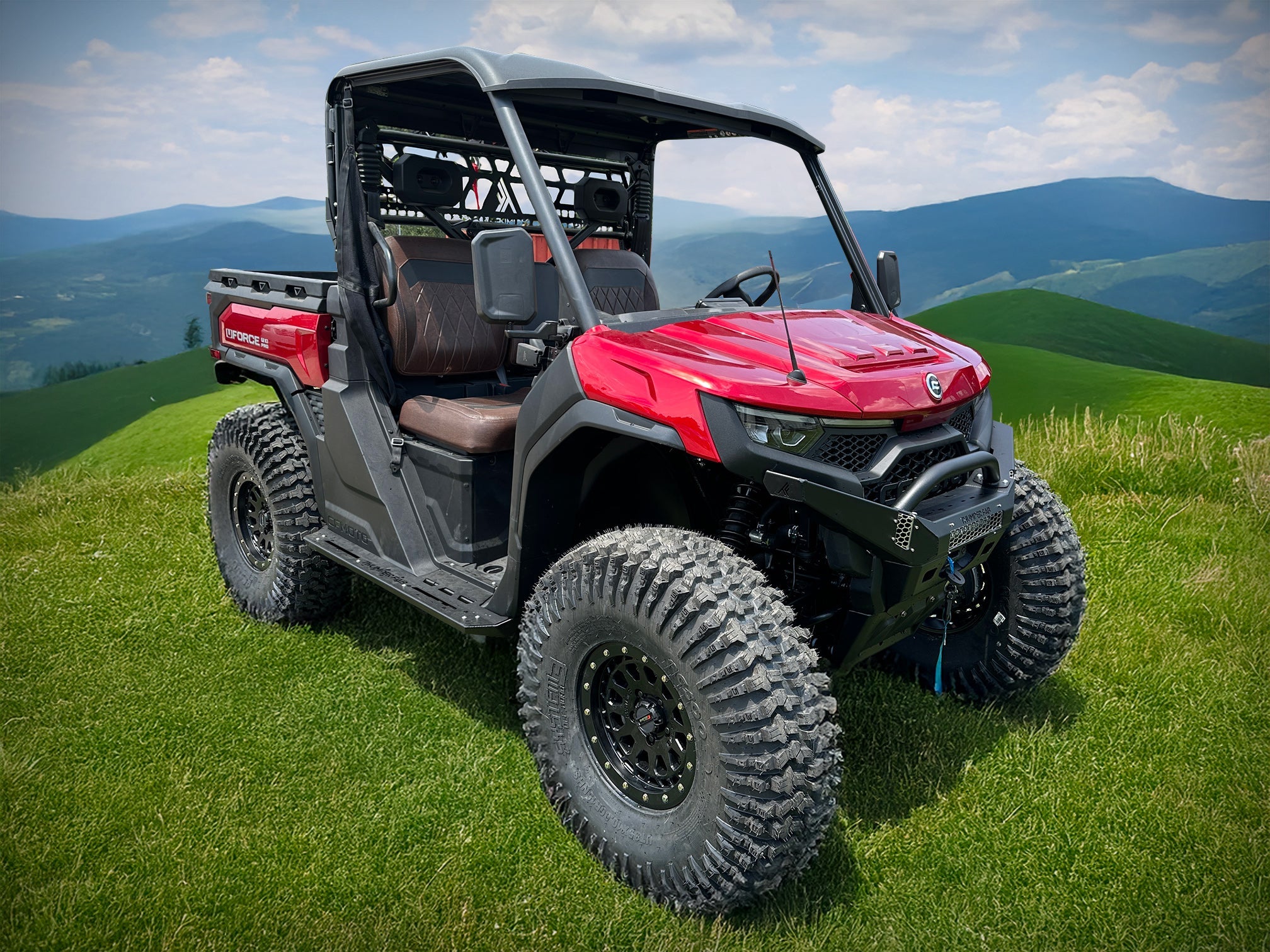 CFMOTO UForce U10 Pro ELITE Nerf Rails (Single Cab)