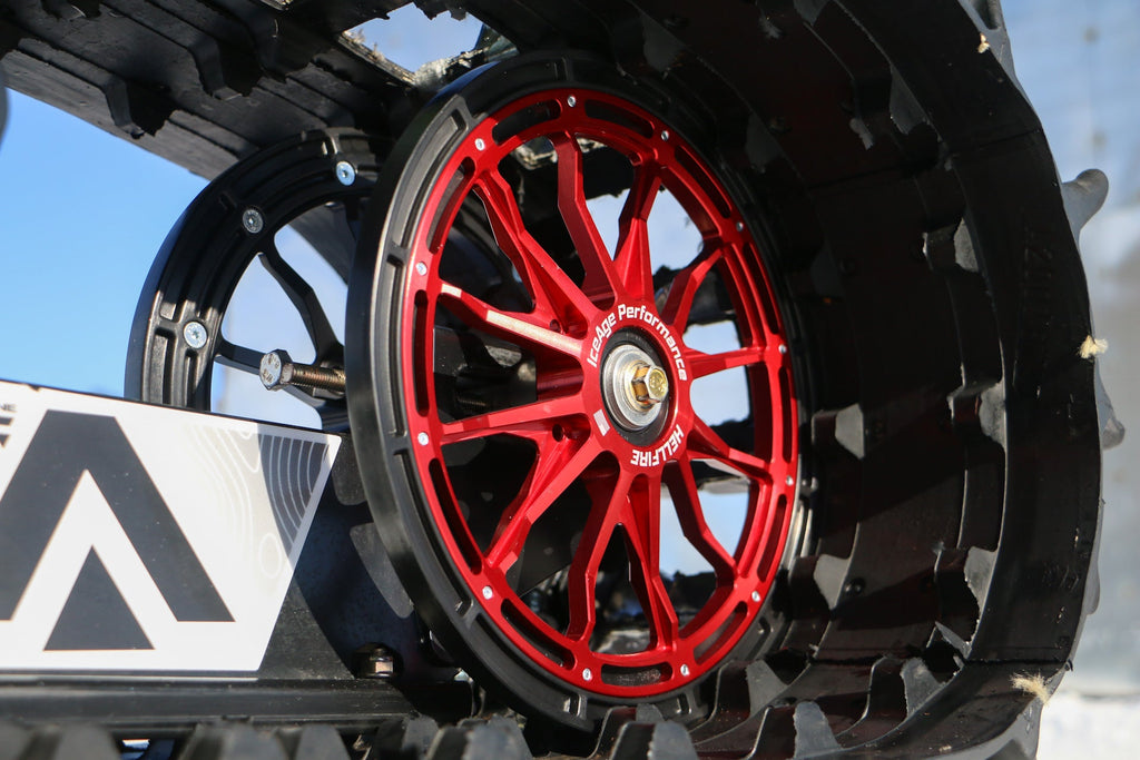 IceAge HELLFIRE 10 inch wheel installed