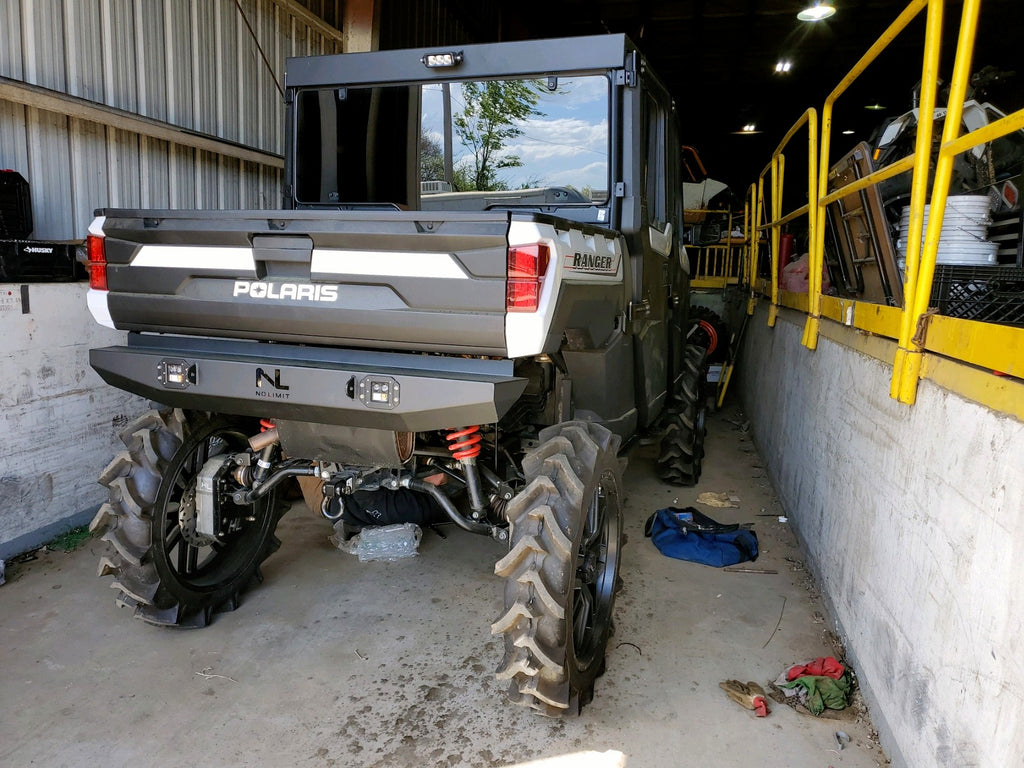 Polaris Ranger Rear Bumper with LED Lights