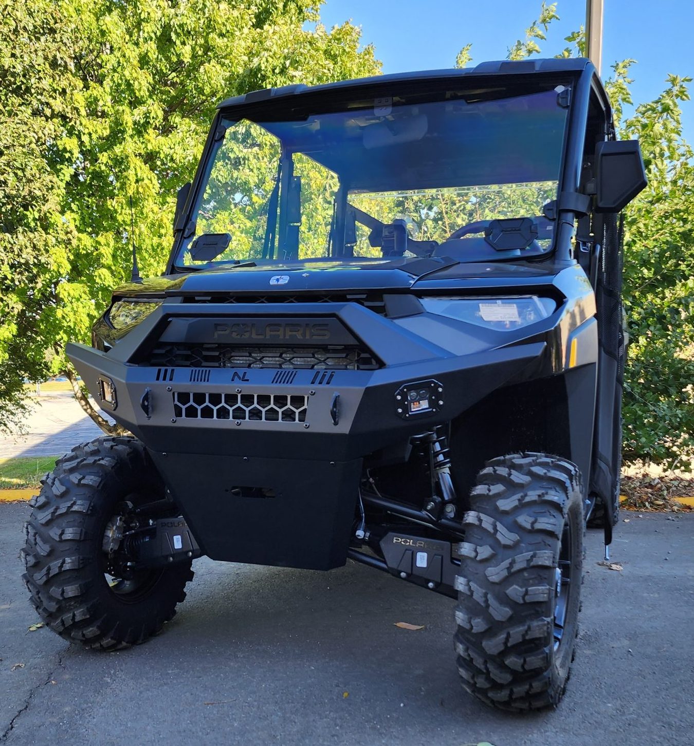 Polaris Ranger Front Bumper with LED Lights