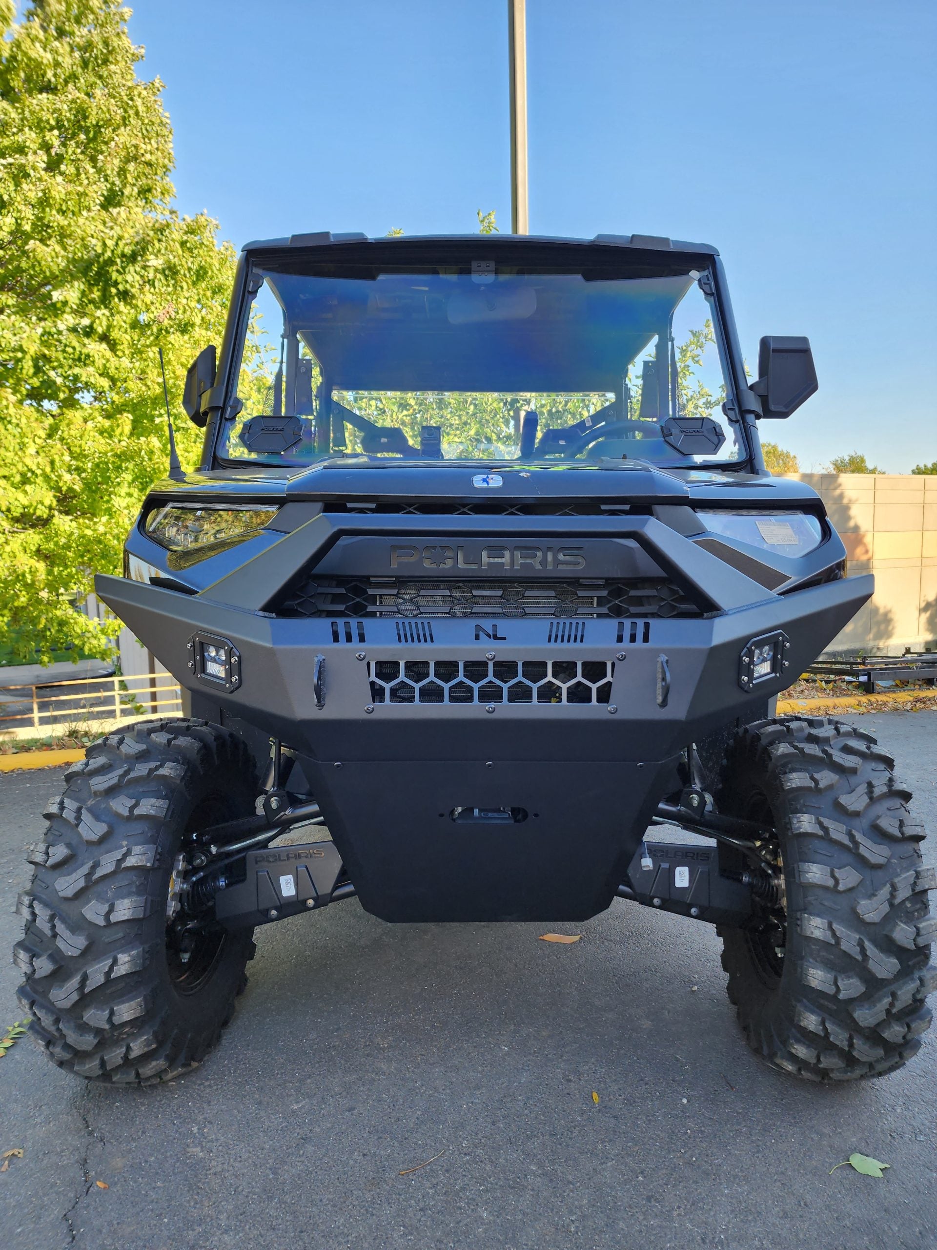Polaris Ranger Front Bumper with LED Lights