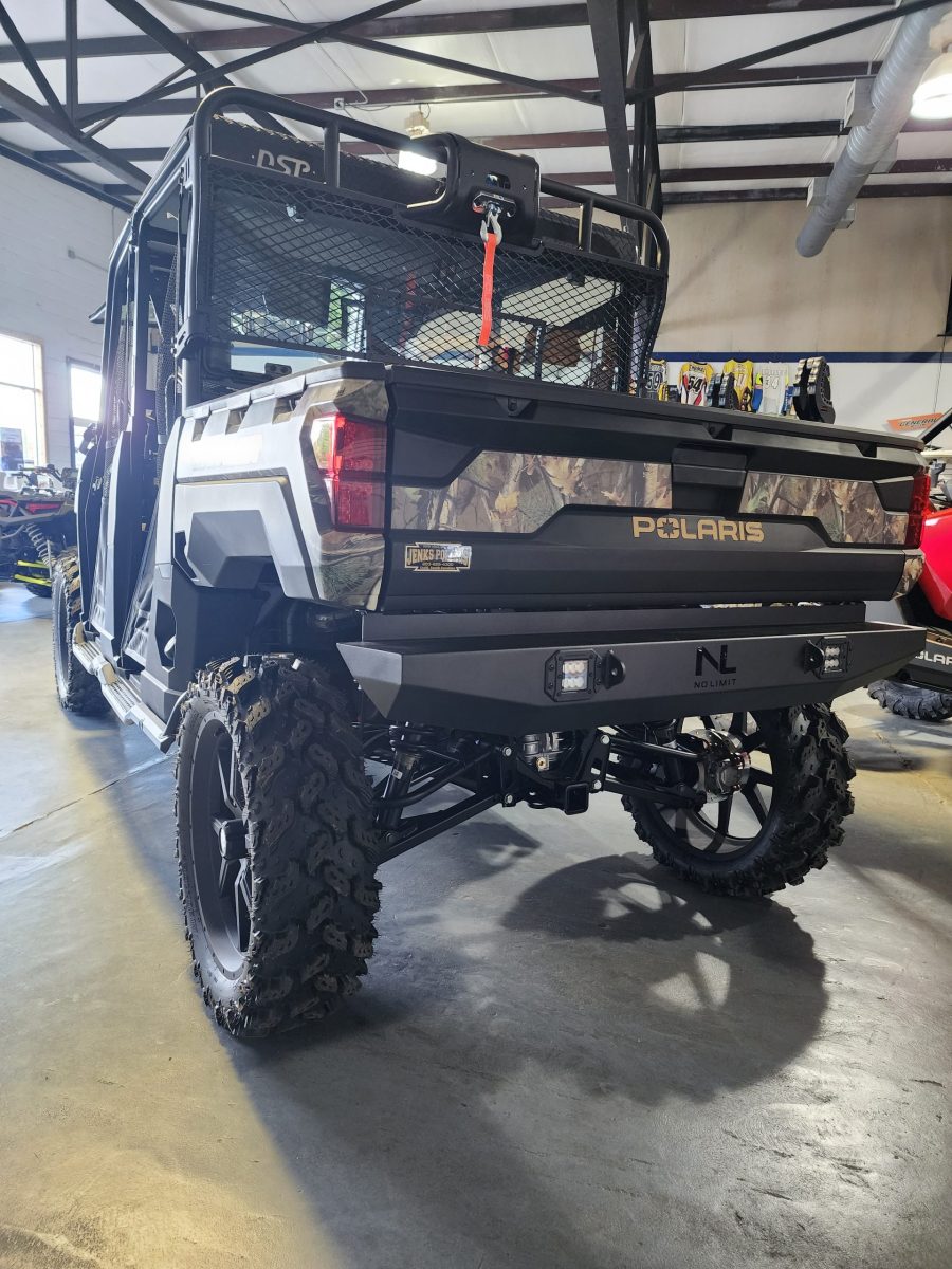 Polaris Ranger Rear Bumper with LED Lights