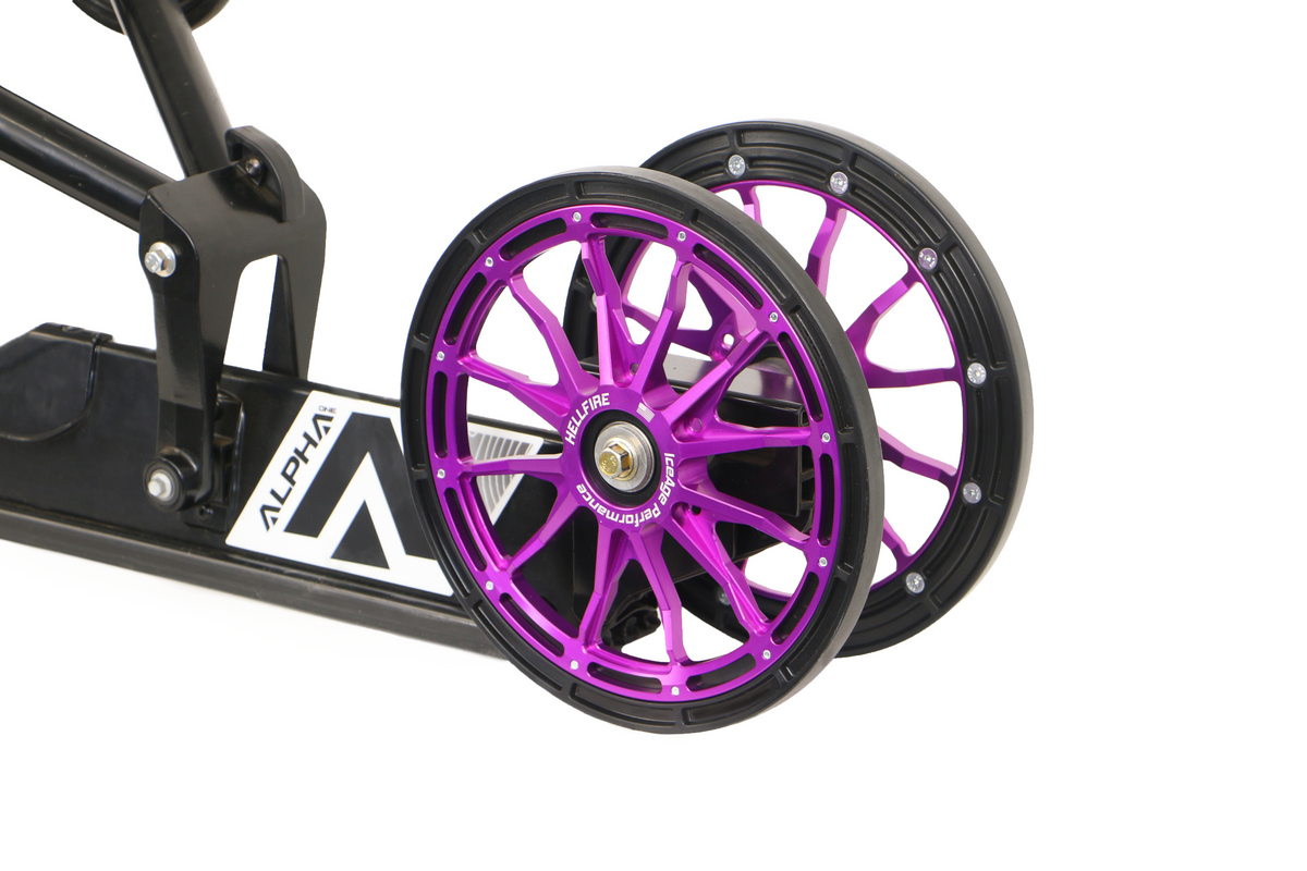 IceAge HELLFIRE 10 inch wheel, purple