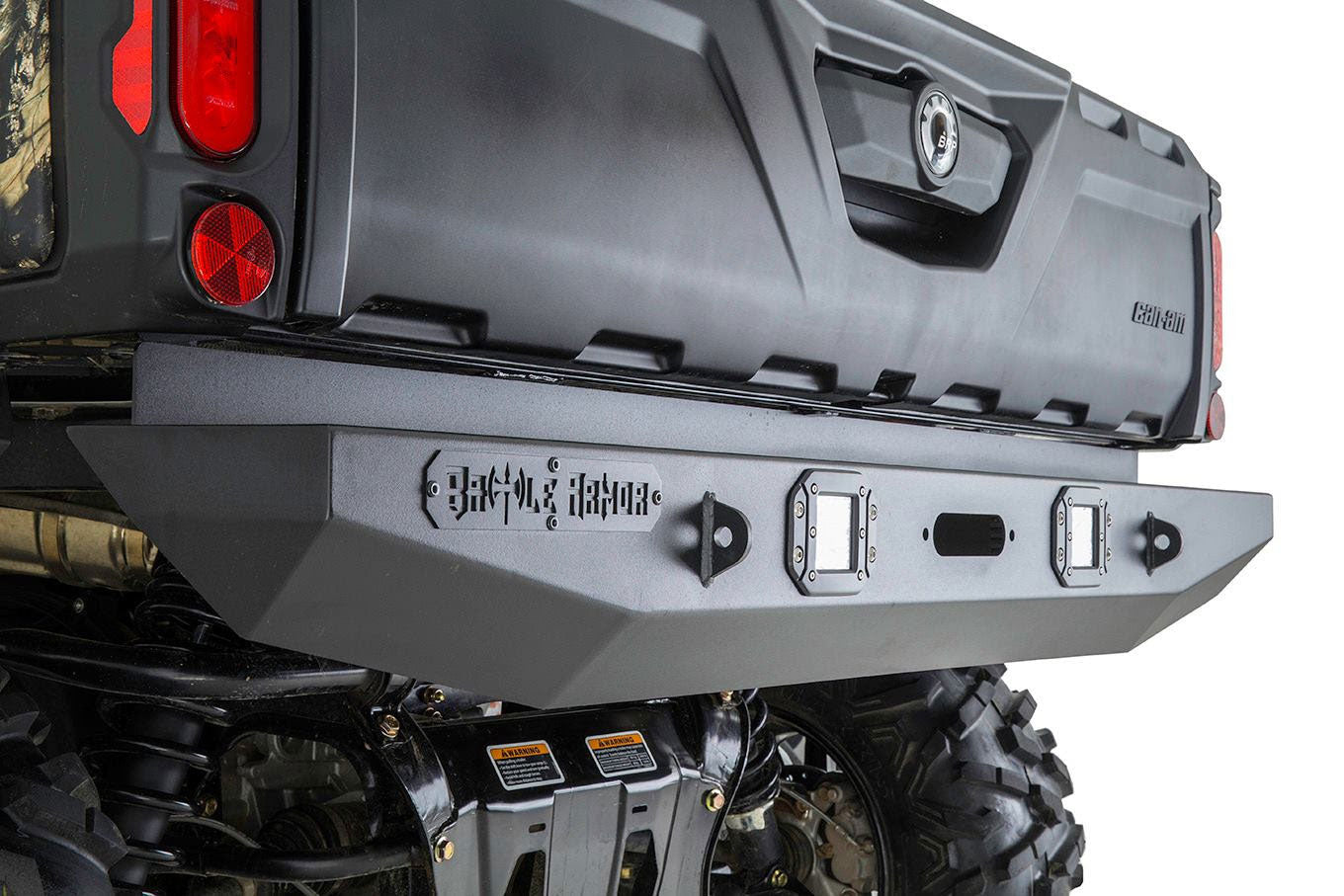 Can-Am Defender Rear Bumper with LED Lights