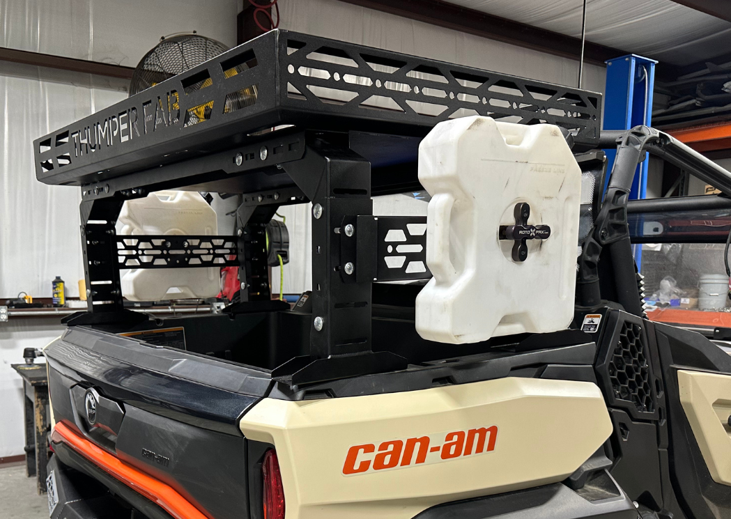 Thumper Fab Adjustable UTV Bed Rack