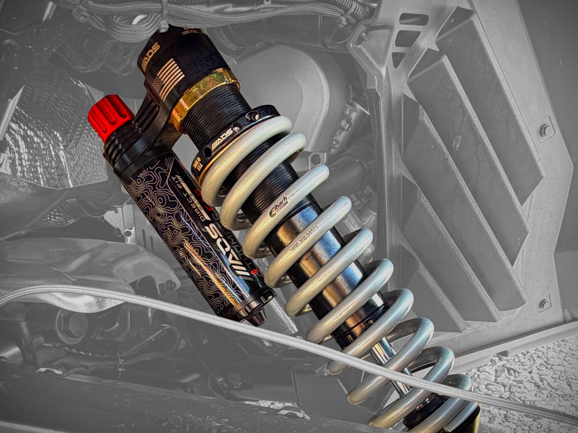 Polaris Xpedition Long Travel Shock Set - ADS Racing