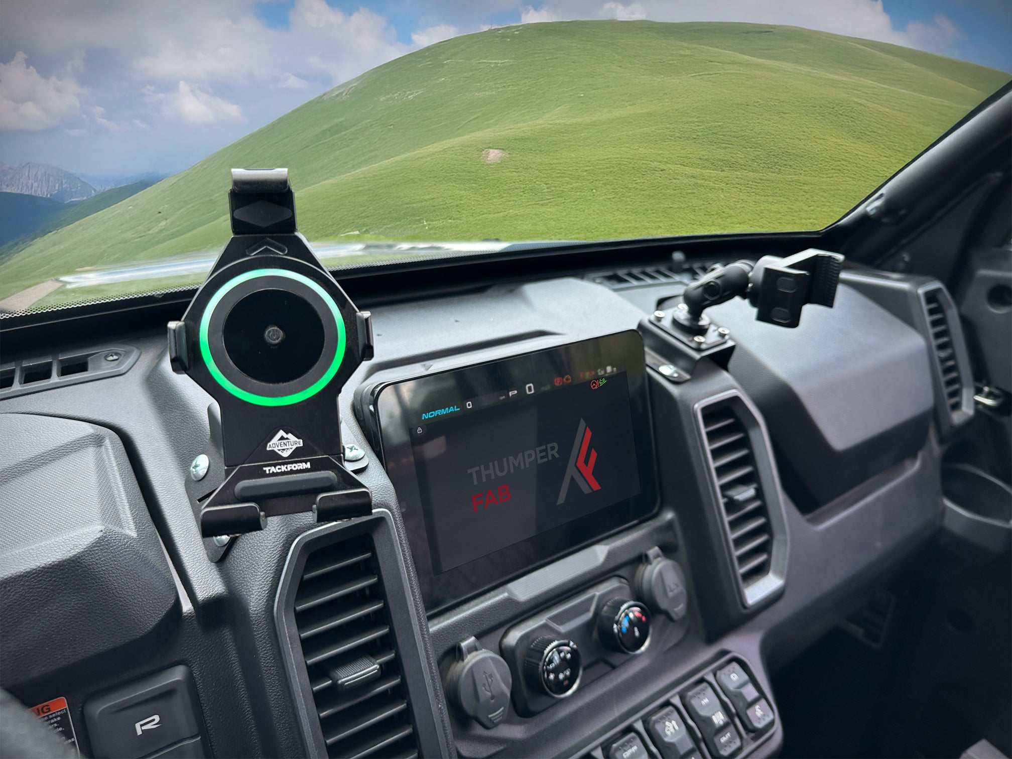CFMOTO UForce U10 Pro Phone Dash Mount - Driver Side
