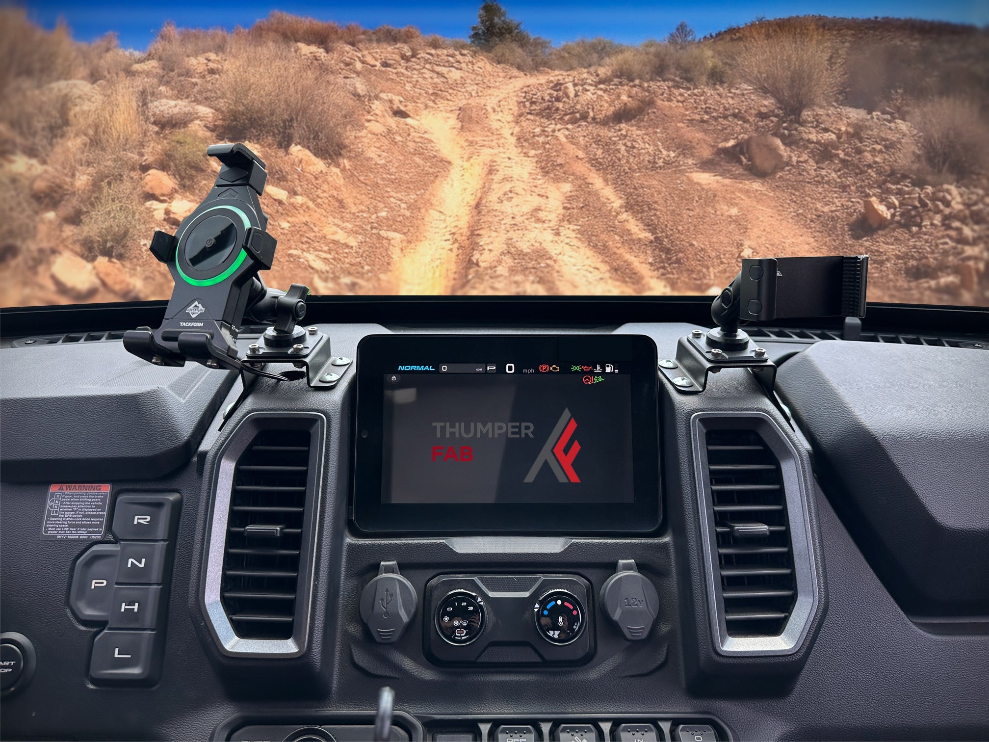 CFMOTO UForce U10 Pro Phone Dash Mount - Passenger Side