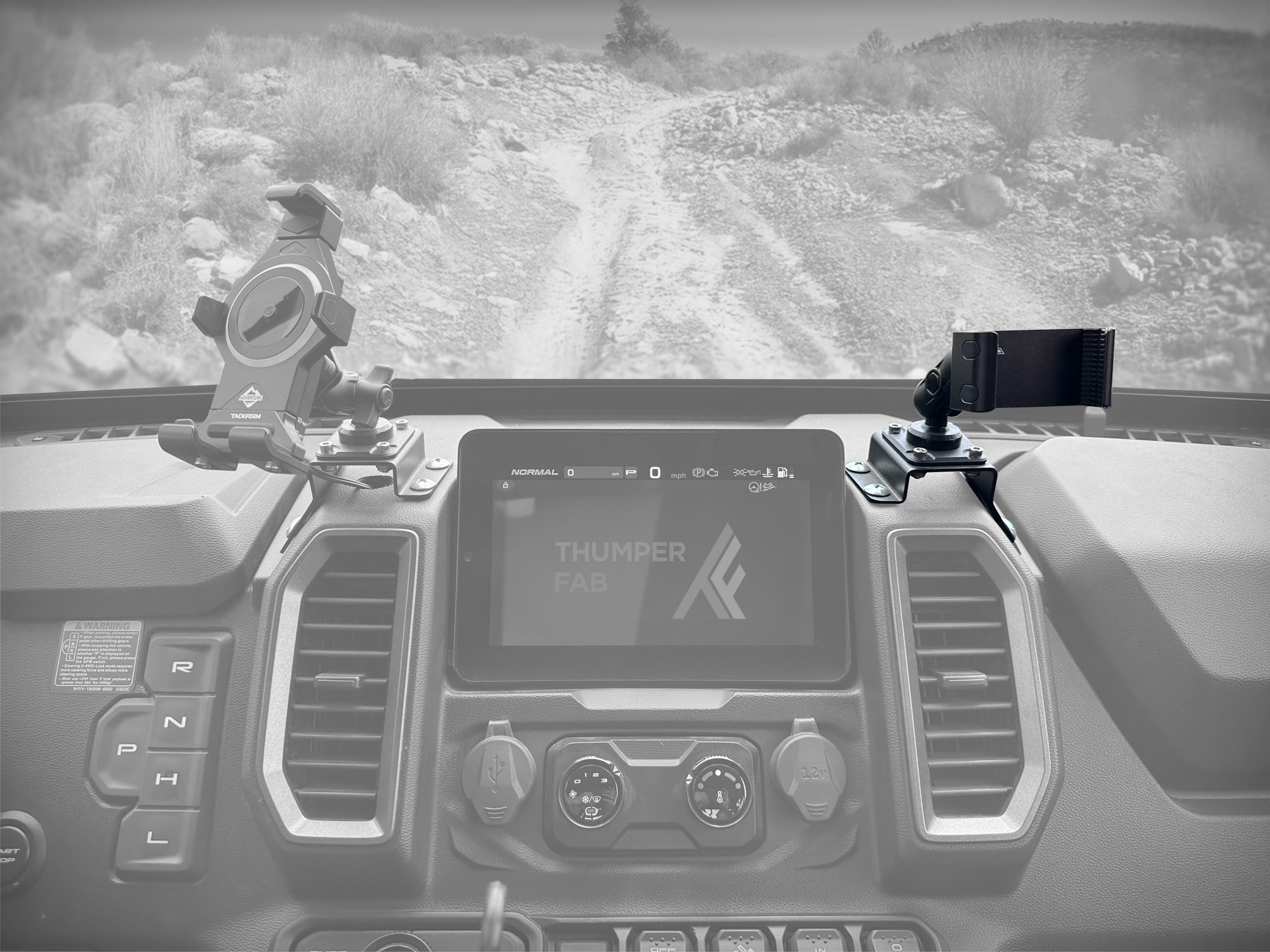 CFMOTO UForce U10 Pro Phone Dash Mount - Passenger Side