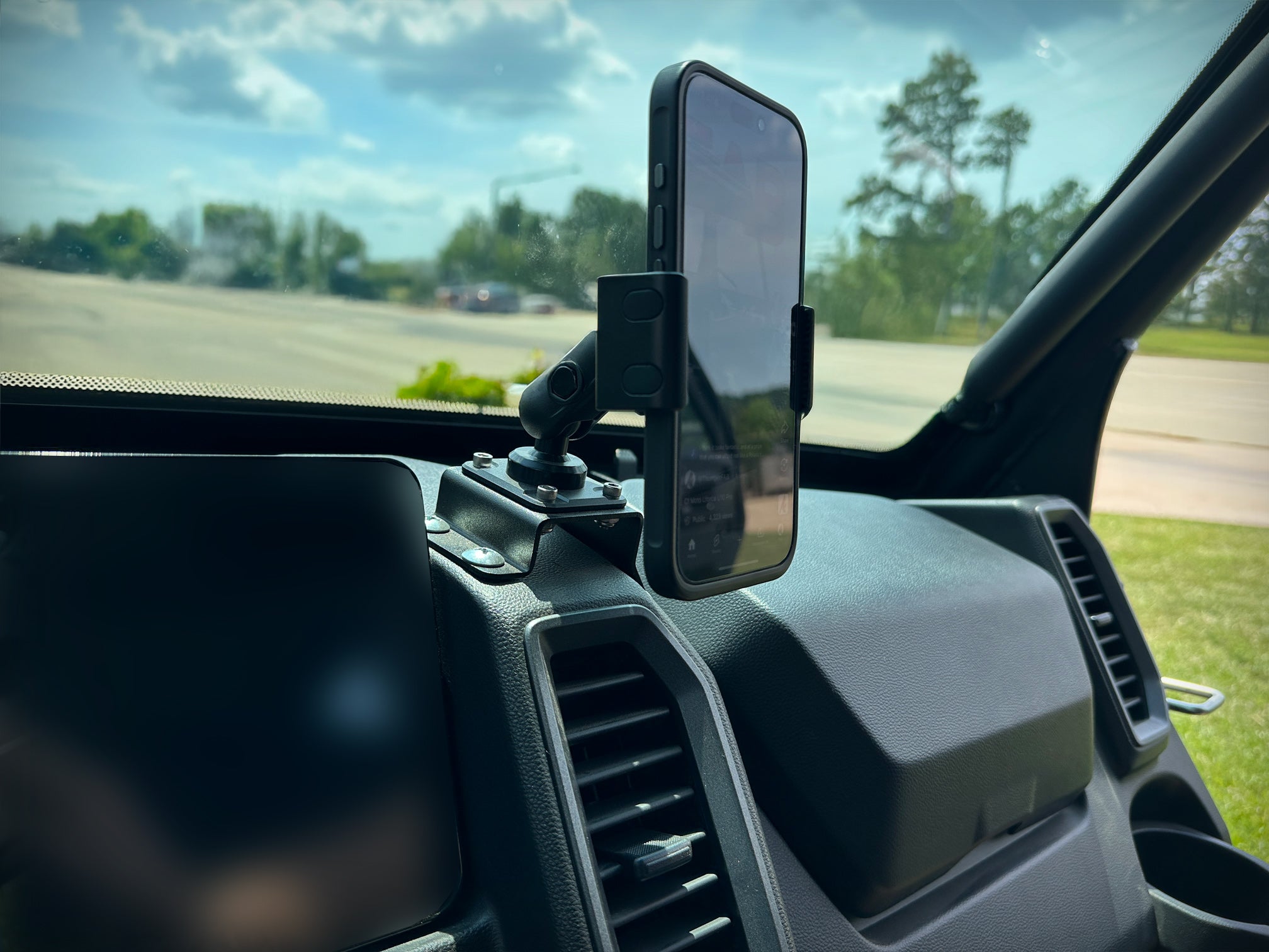 CFMOTO UForce U10 Pro Phone Dash Mount - Passenger Side