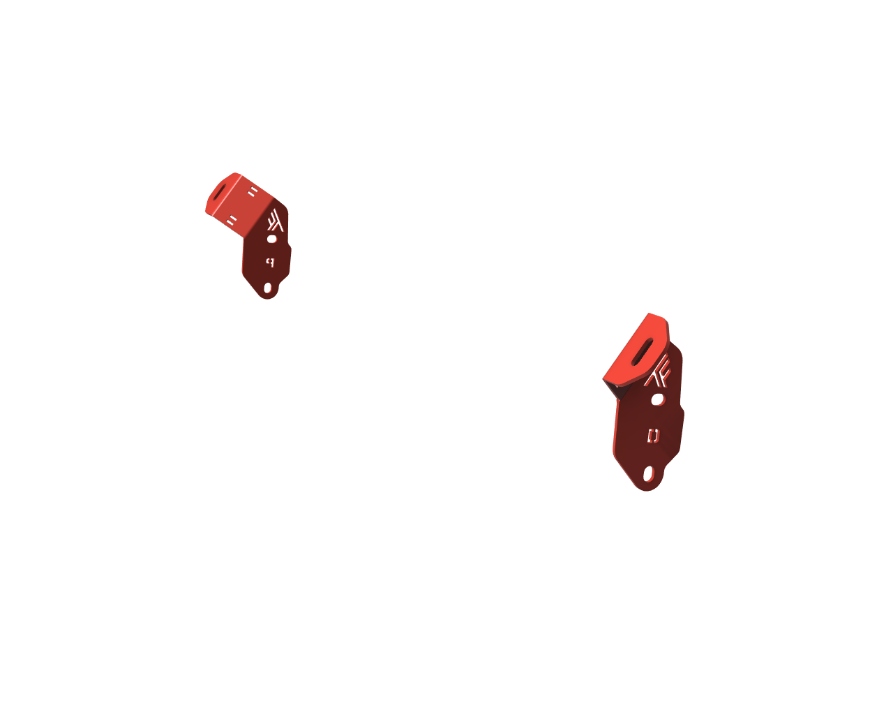 CFMOTO UForce U10 Pro A-Pillar Light Mounts