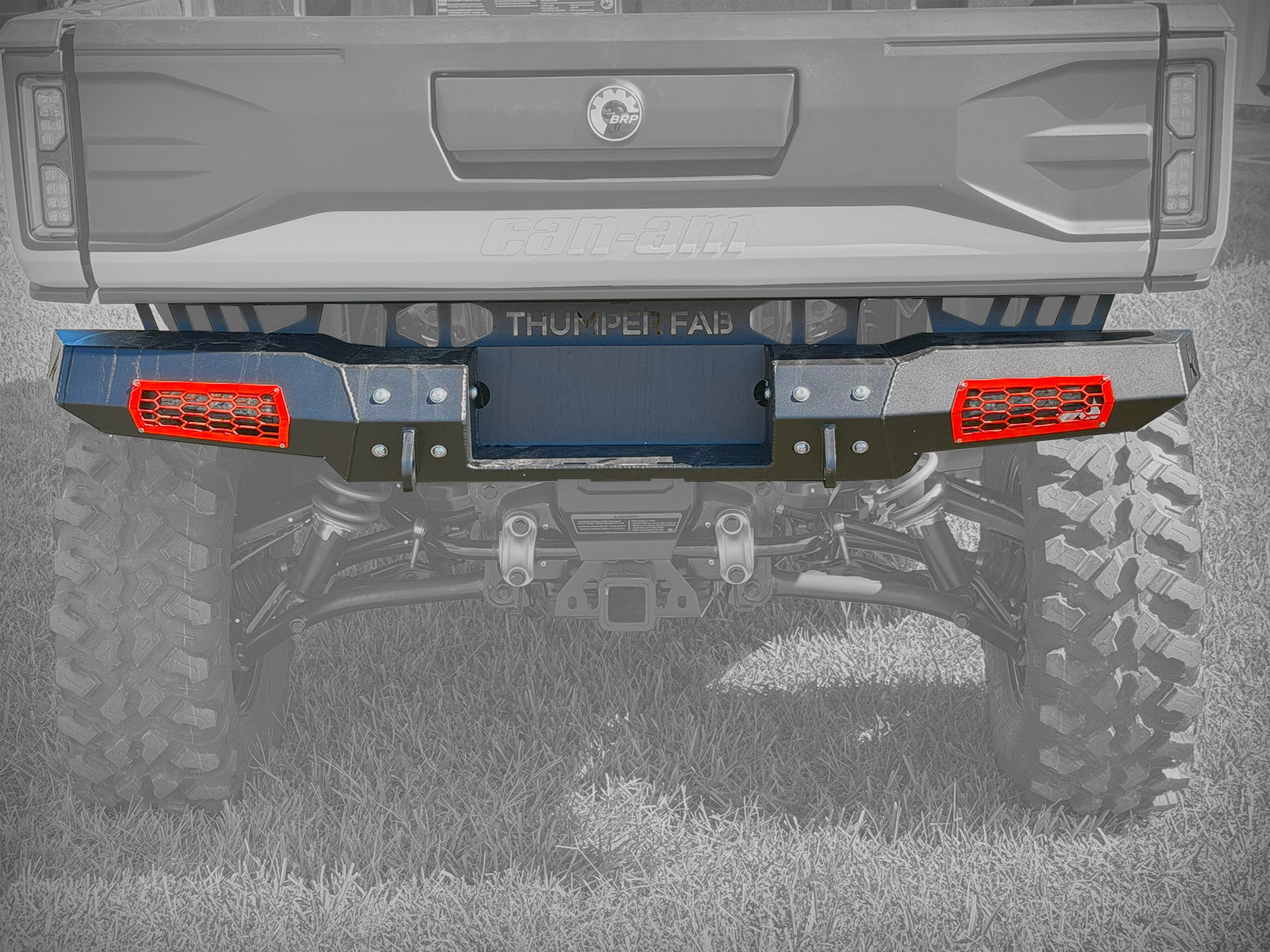 Can-Am Defender HD11 Winch Ready Rear Bumper - ELITE Edition