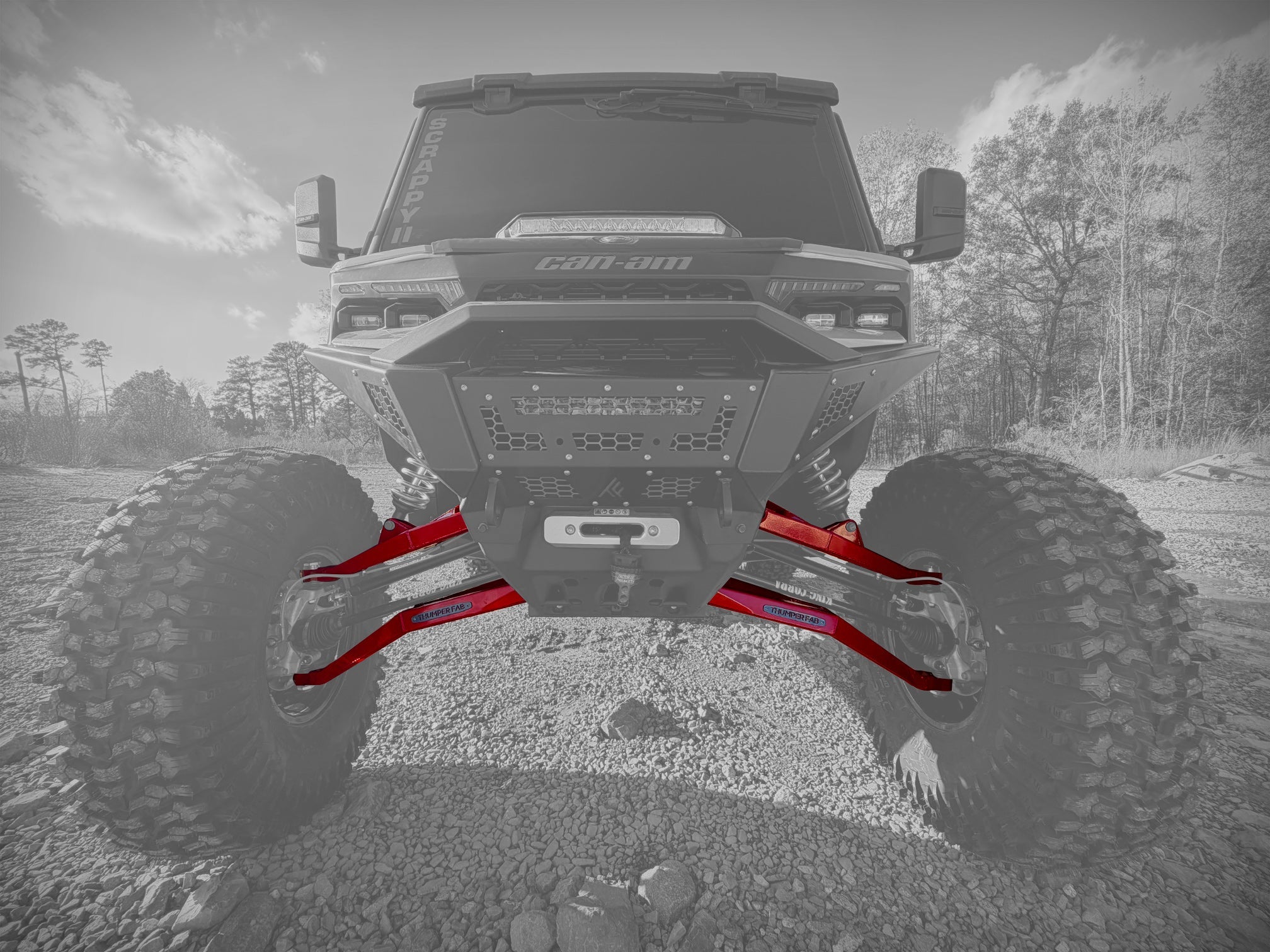 Can-Am Defender HD11 Long Travel Control Arms (Pre-Installed)