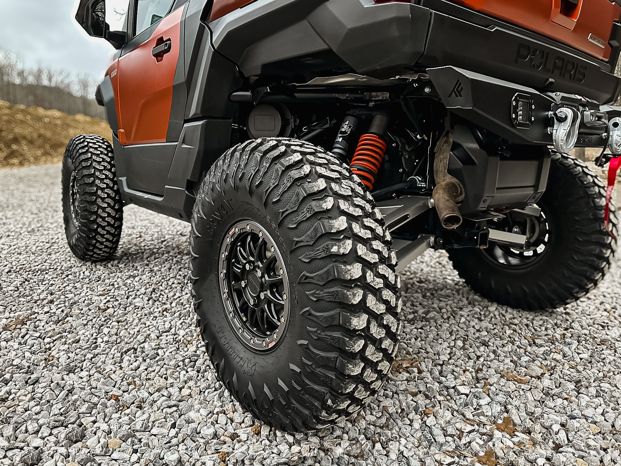Polaris Xpedition ADV Rear Winch Bumper