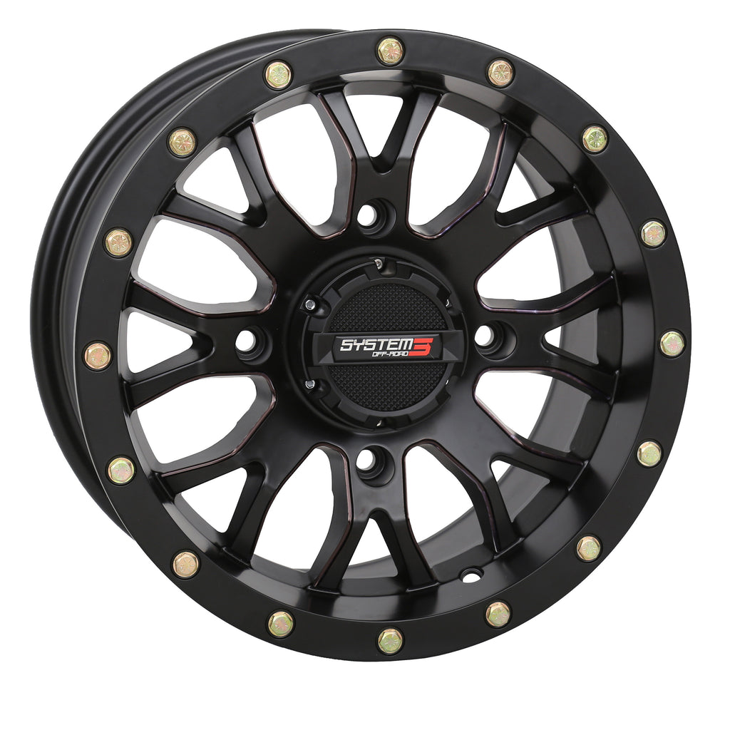 St3 Wheel 18X7 4+3 (+10Mm) 4/156 Matte Black