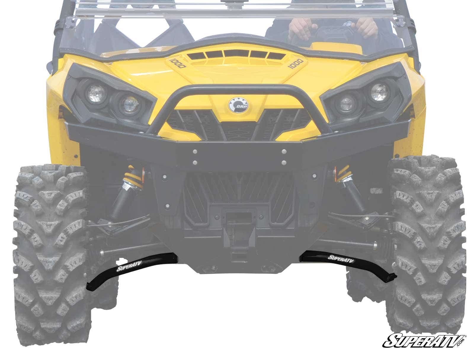 Can-Am Commander High Clearance Lower A-Arms + (2) Standard Duty Ball Joints by A2D Motorsports