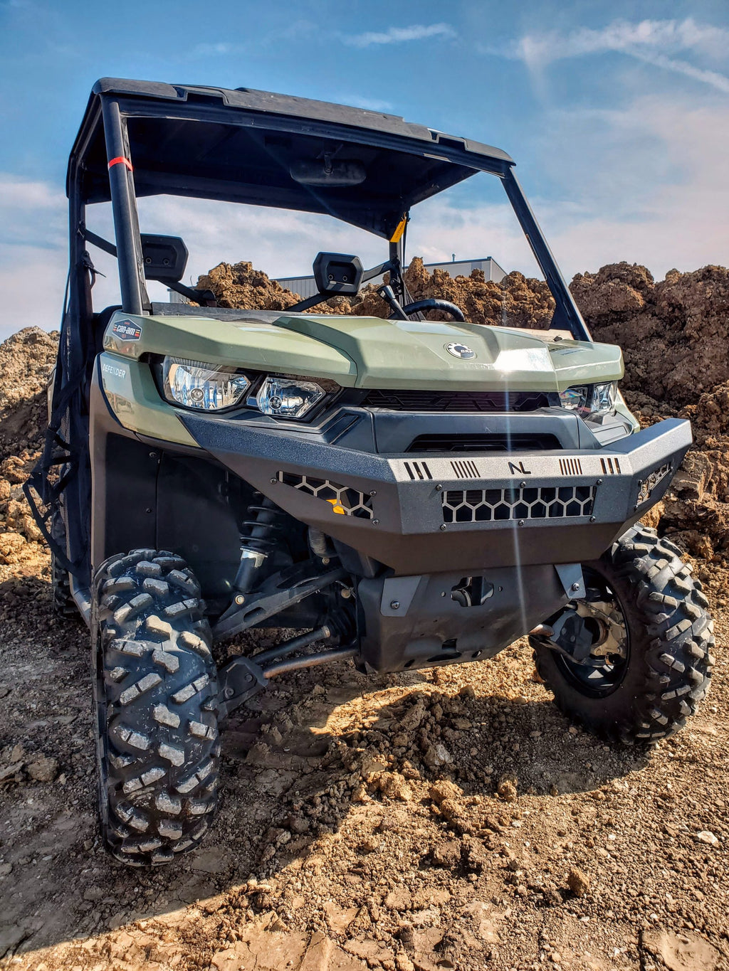 Can-Am Defender / Polaris Ranger Gen 2 Front Bumper
