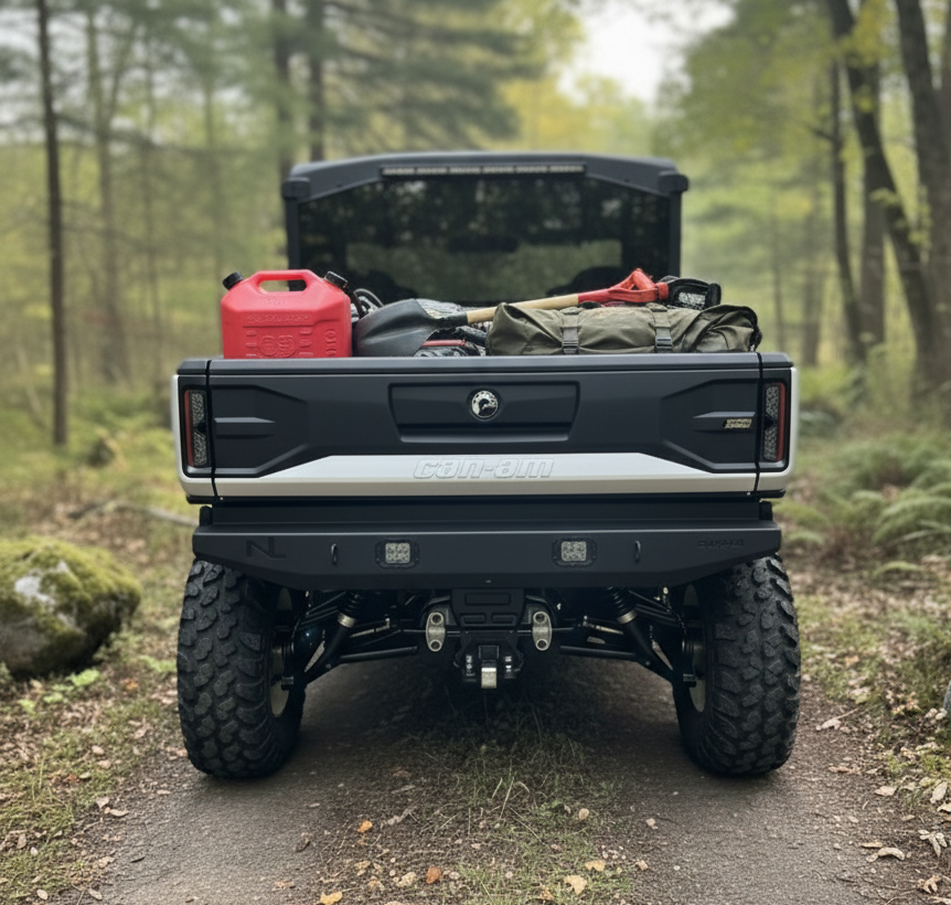 Can-Am Defender HD11 Rear Bumper with LED Lights