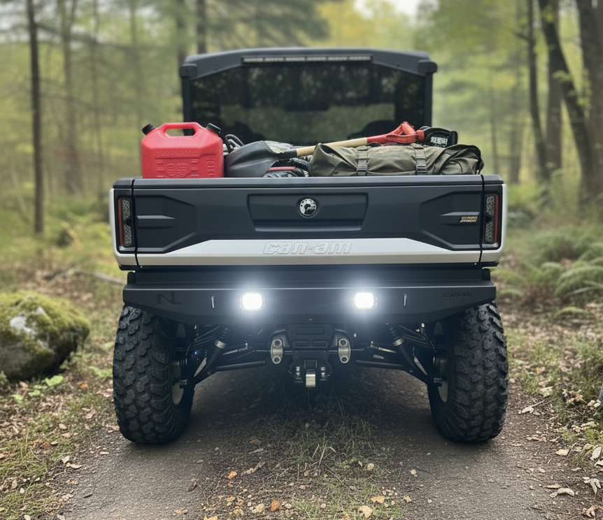 Can-Am Defender HD11 Rear Bumper with LED Lights