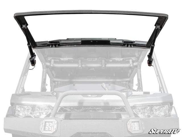 Can-Am Defender HD5 MaxDrive Power Flip Glass Windshield