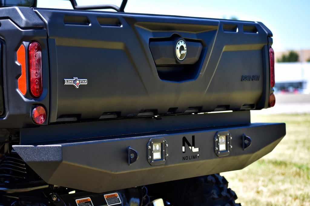Can-Am Defender Rear Bumper with LED Lights