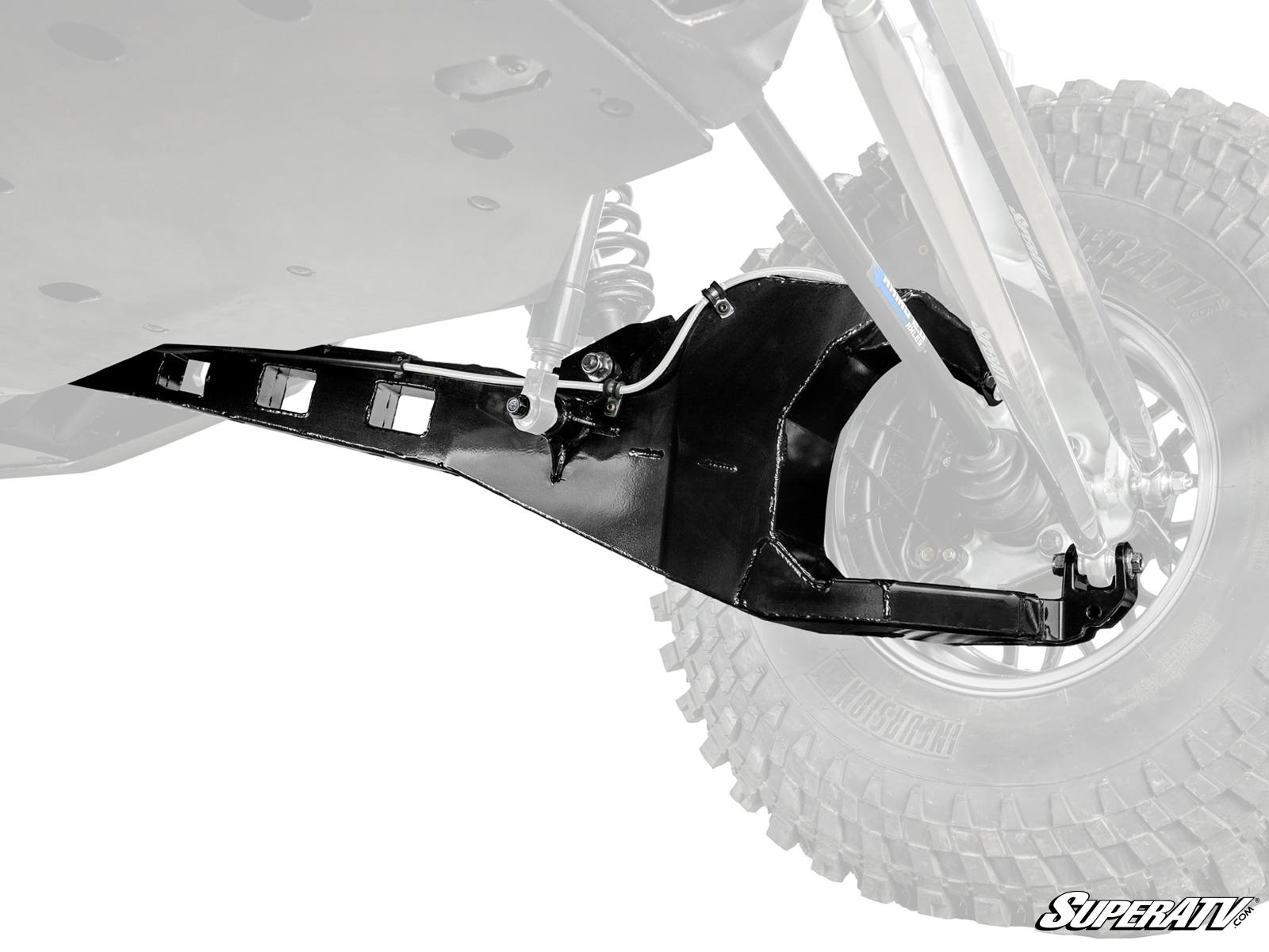Can-Am Maverick R Rear Trailing Arms — Black by SuperATV