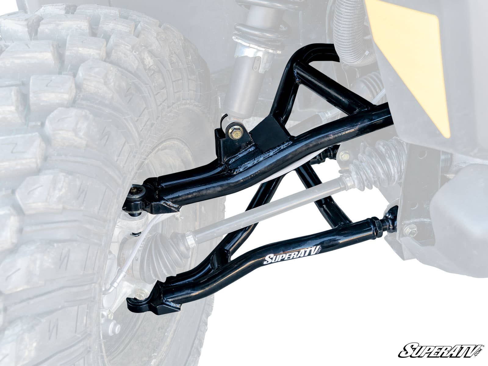 Can-Am Defender A-Arms — Black by SuperATV