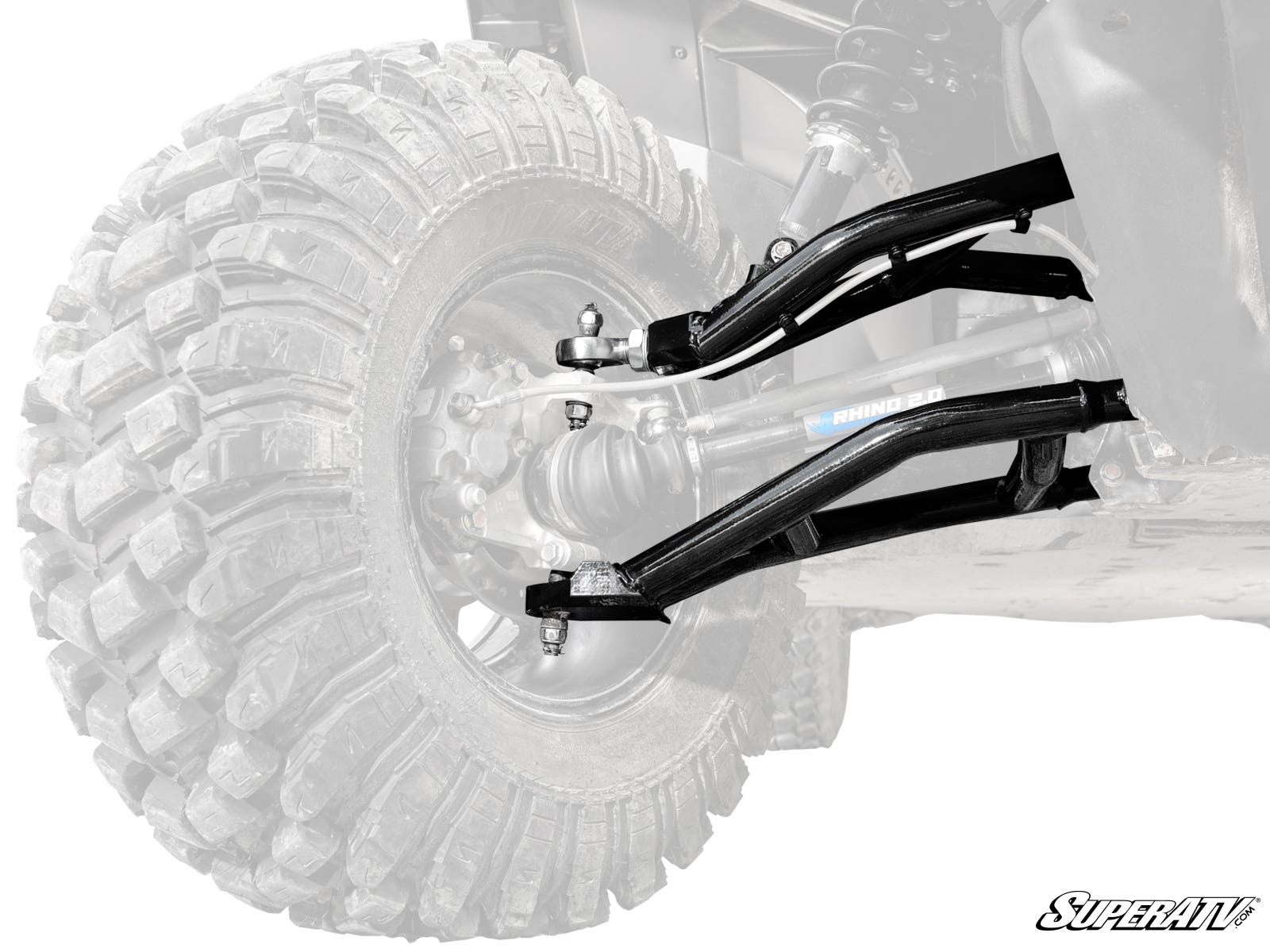 Can-Am Defender A-Arms — Black by SuperATV
