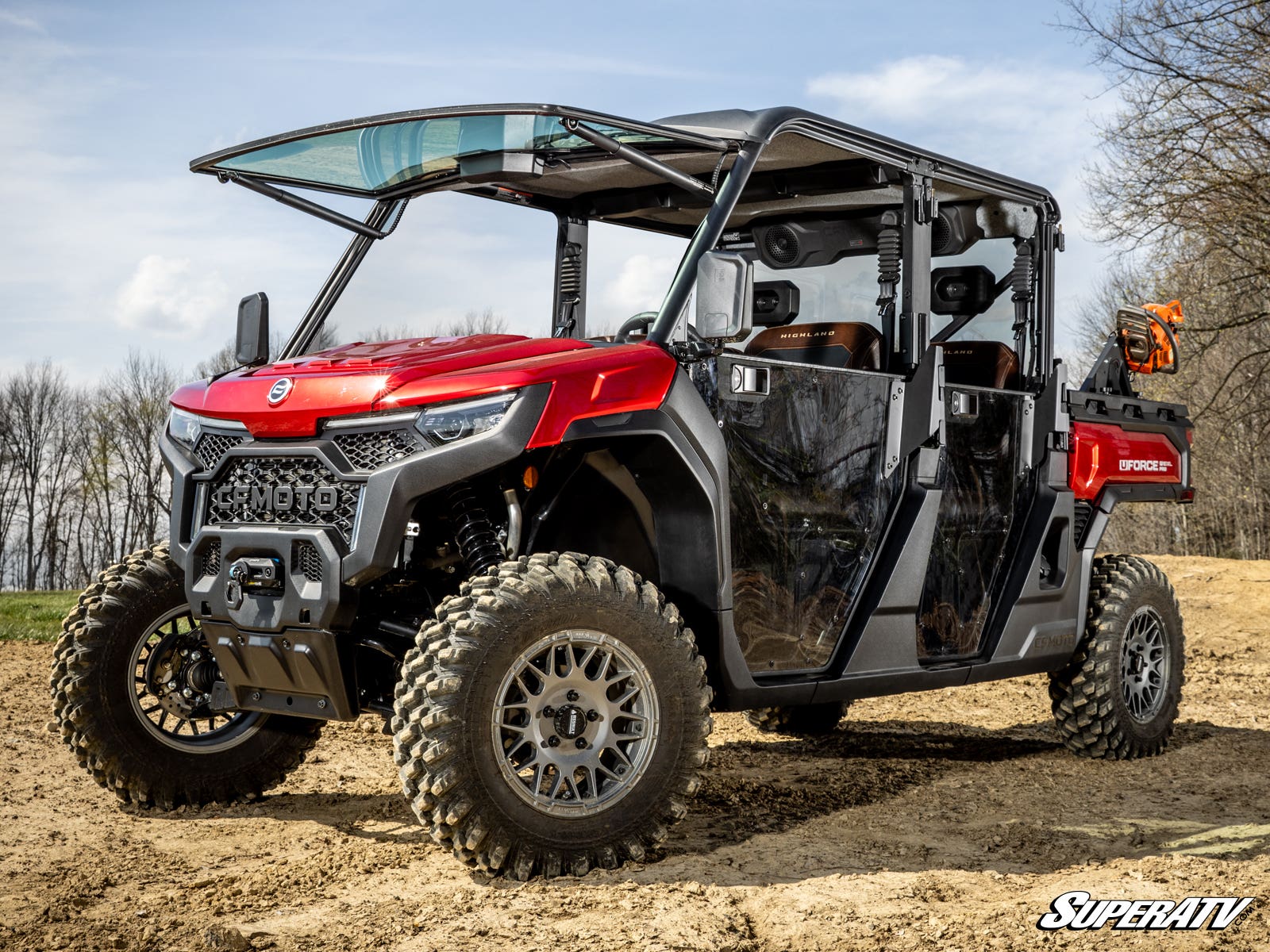 CFMOTO UForce U10 Pro XL Convertible Doors