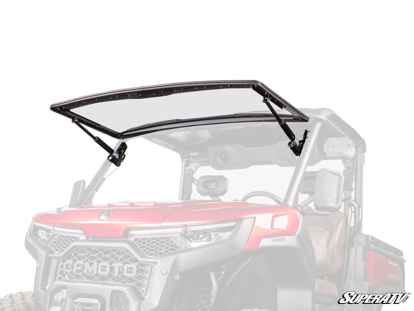CFMOTO U10 Pro MaxDrive Power Flip Windshield