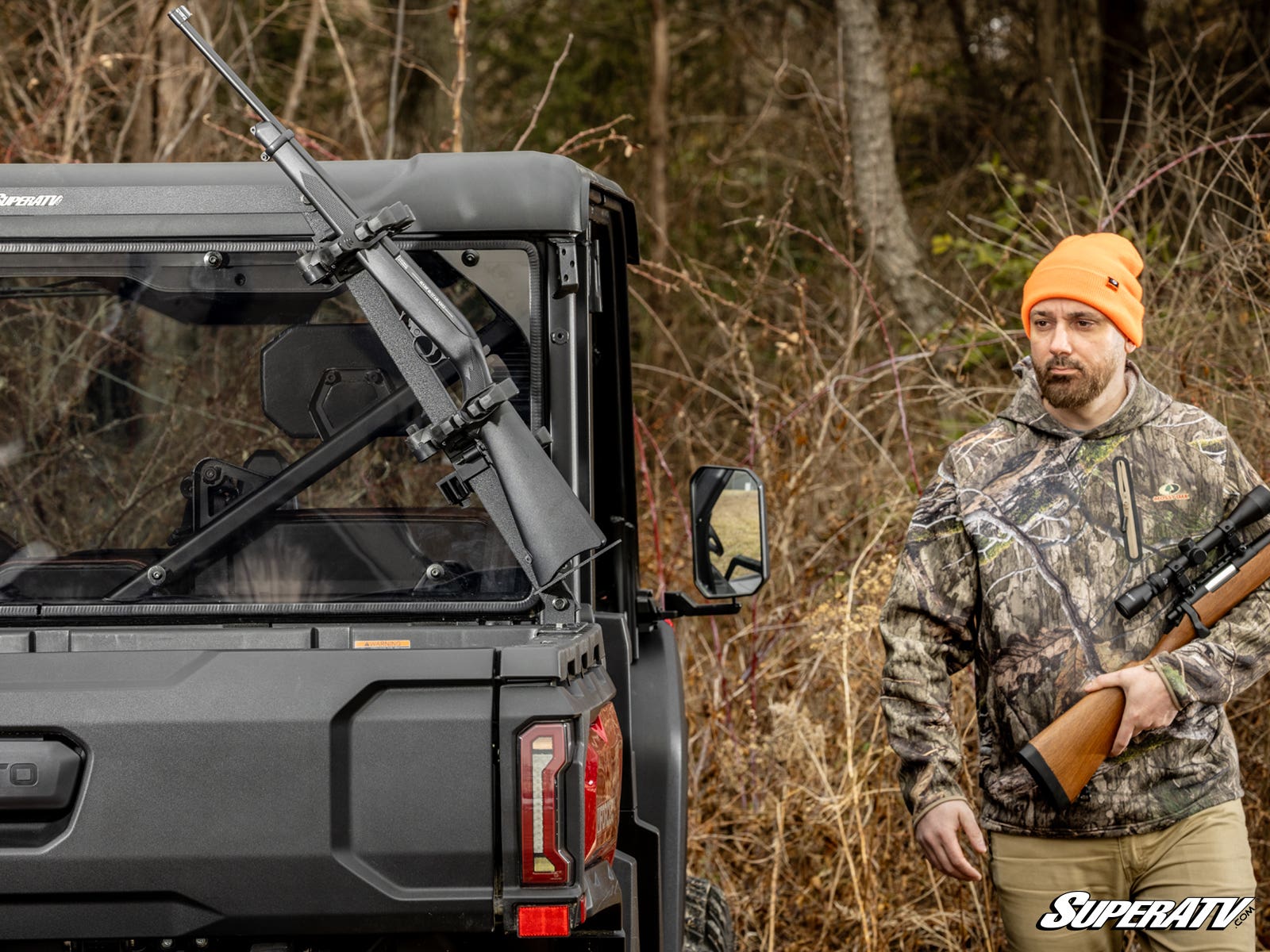 CFMOTO UForce U10 Pro In-Bed Gun Rack