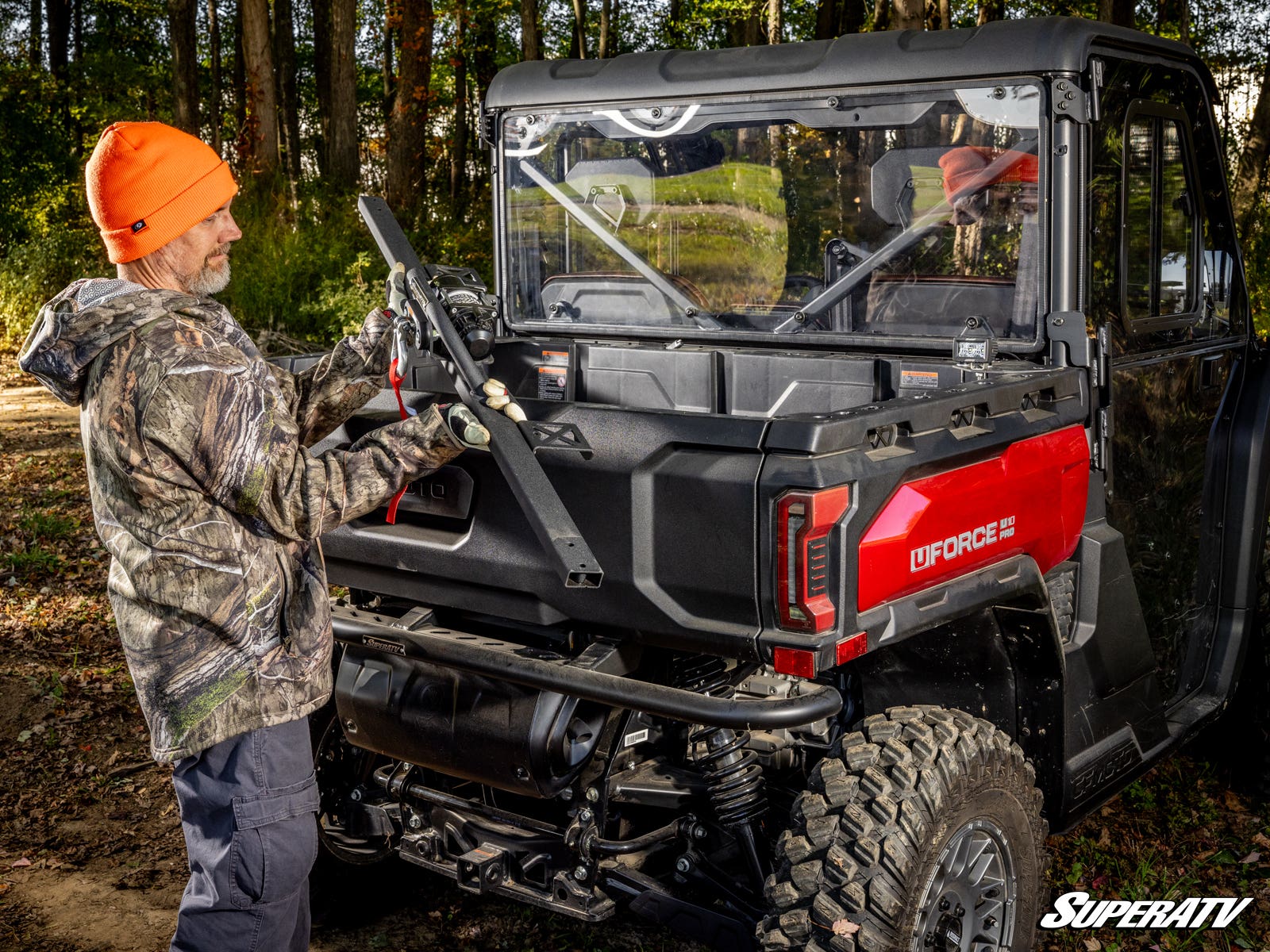 CFMOTO UForce U10 Pro Bed Winch