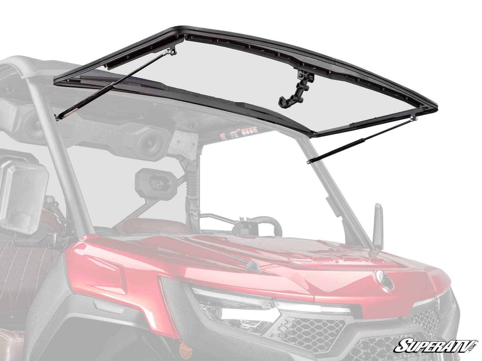 CFMOTO UForce U10 Pro Scratch-Resistant Flip Windshield