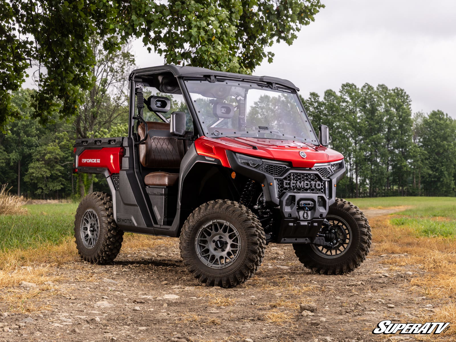 CFMOTO UForce U10 Pro Scratch-Resistant Flip Windshield