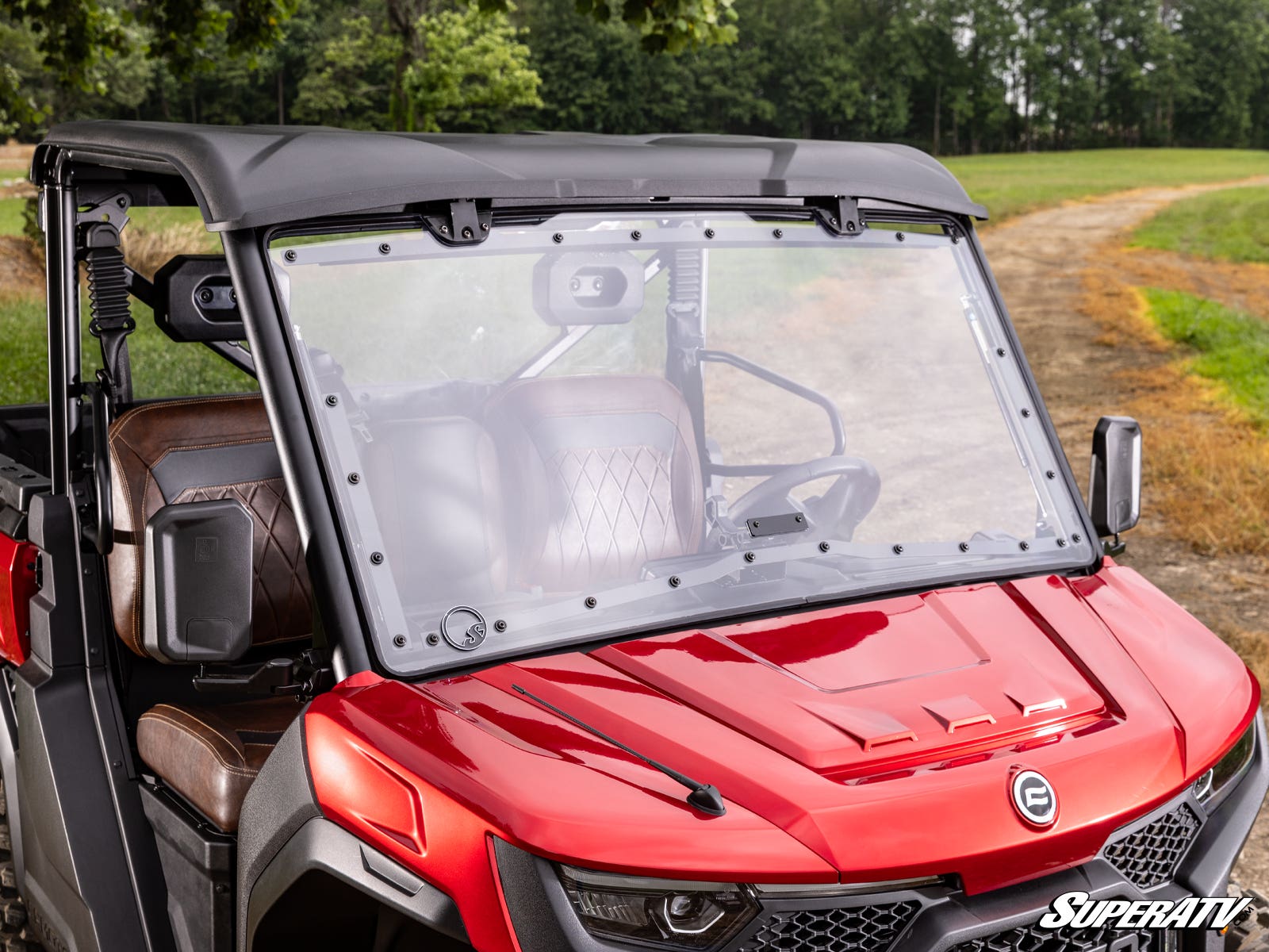 CFMOTO UForce U10 Pro Scratch-Resistant Flip Windshield