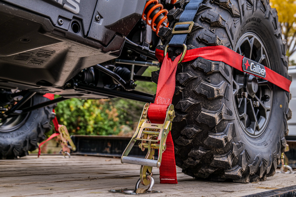 Caliber Trailblazer ORV Tire Tie Downs