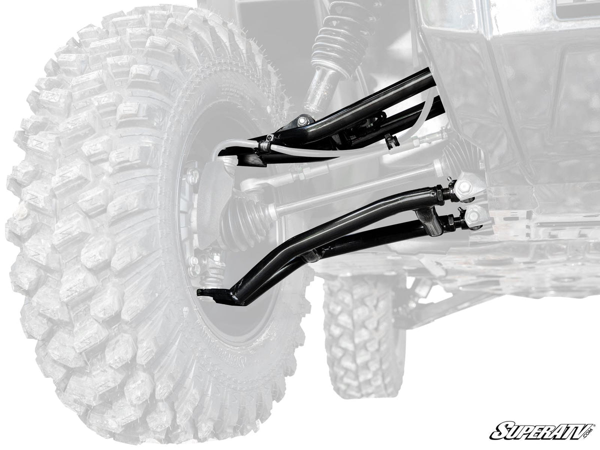 SuperATV Honda Pioneer 1000 high clearance 1.5-inch forward offset A-arms (2022+)